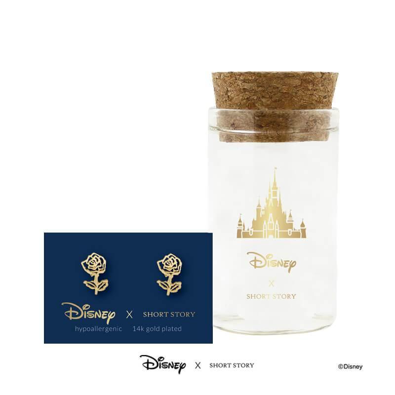 Disney Earring - Belle Rose Gold - KLOSH