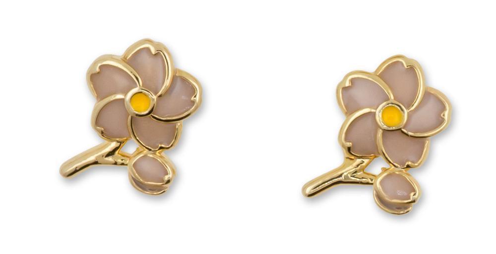Disney Earring - Epoxy Mulan Blossoms - KLOSH