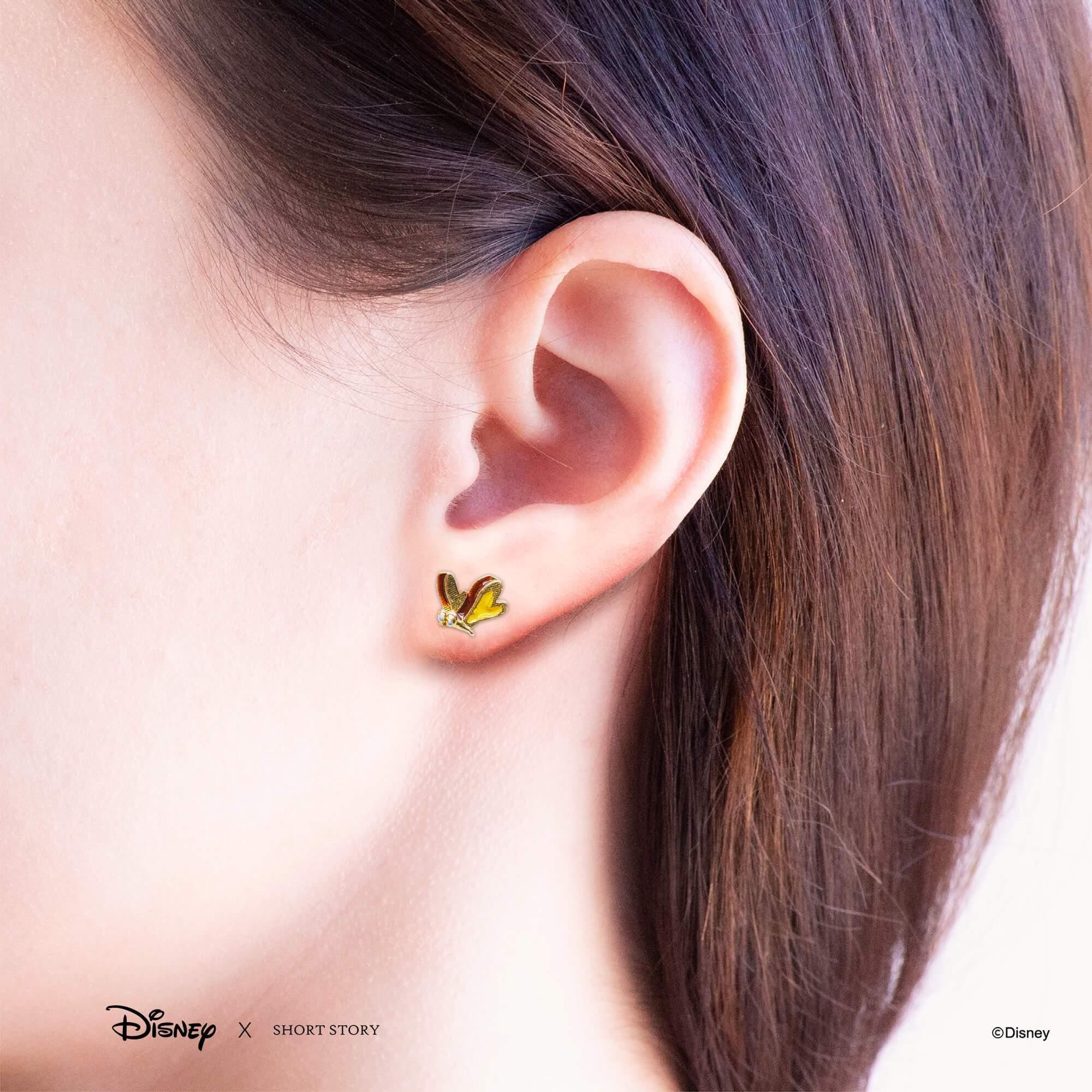 Disney Earring - Epoxy Mushroom and Butterfly - KLOSH