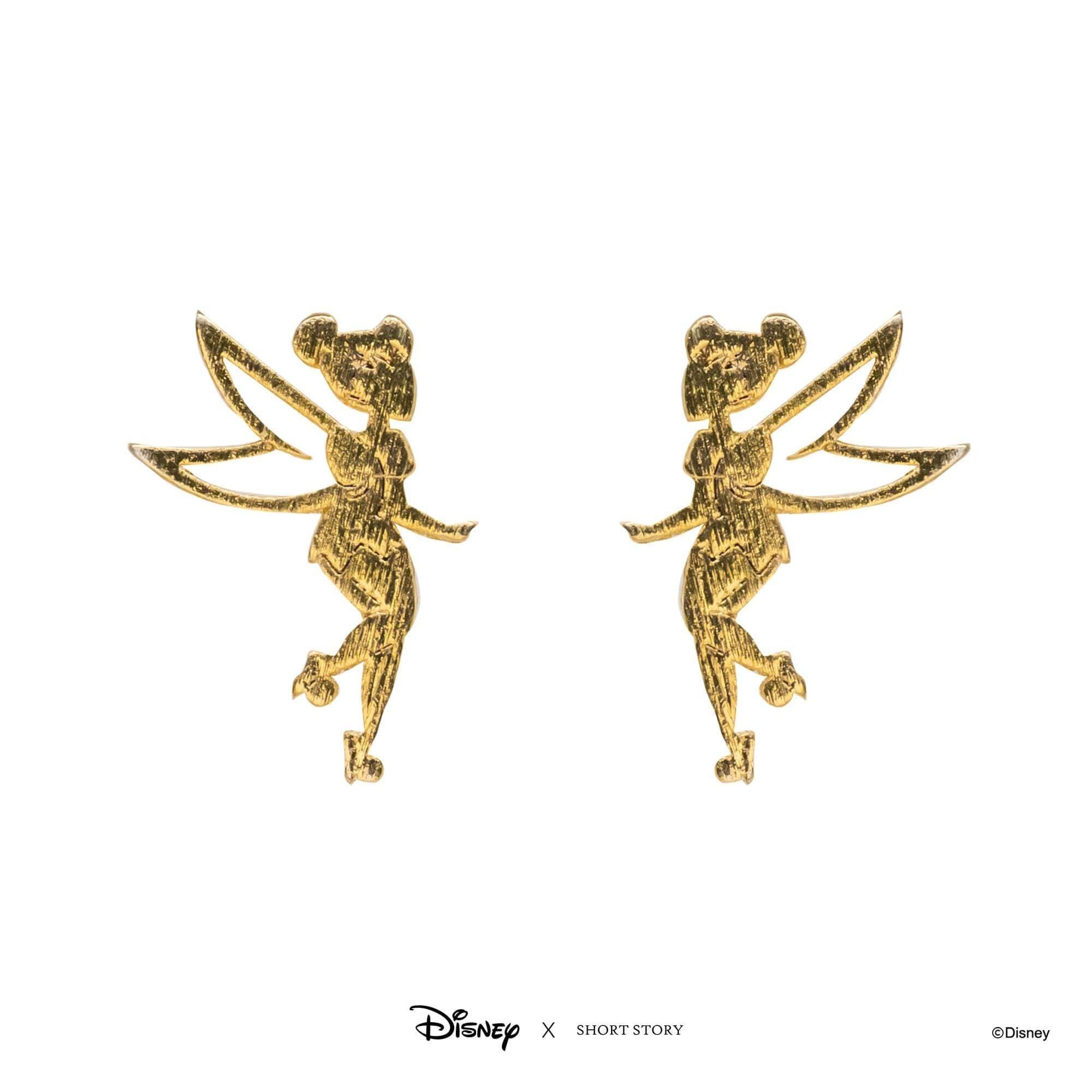 Disney Earring - Tinker Bell Gold - KLOSH