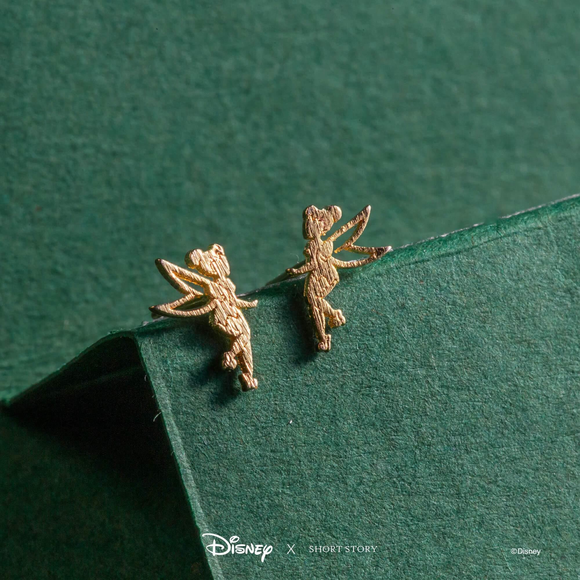 Disney Earring - Tinker Bell Gold - KLOSH