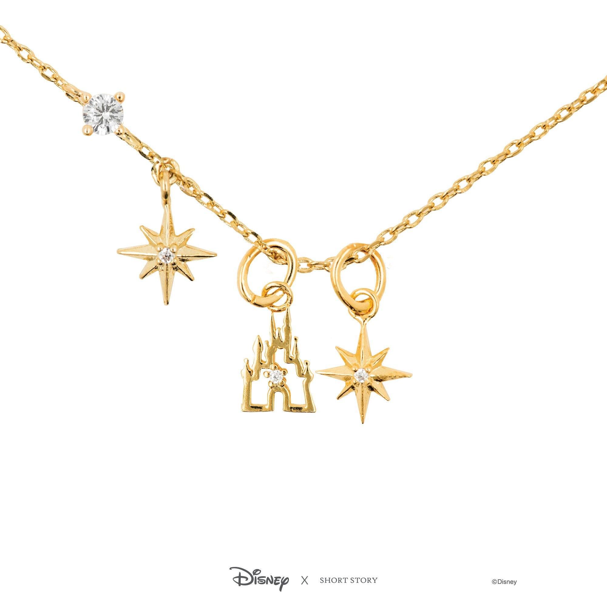 Disney Necklace - Castle Gold - KLOSH
