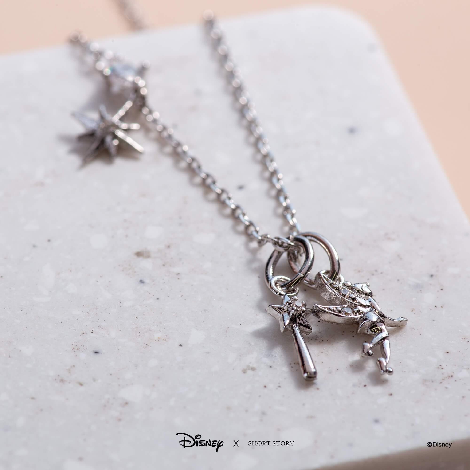 Disney Necklace - Tinker Bell Silver - KLOSH