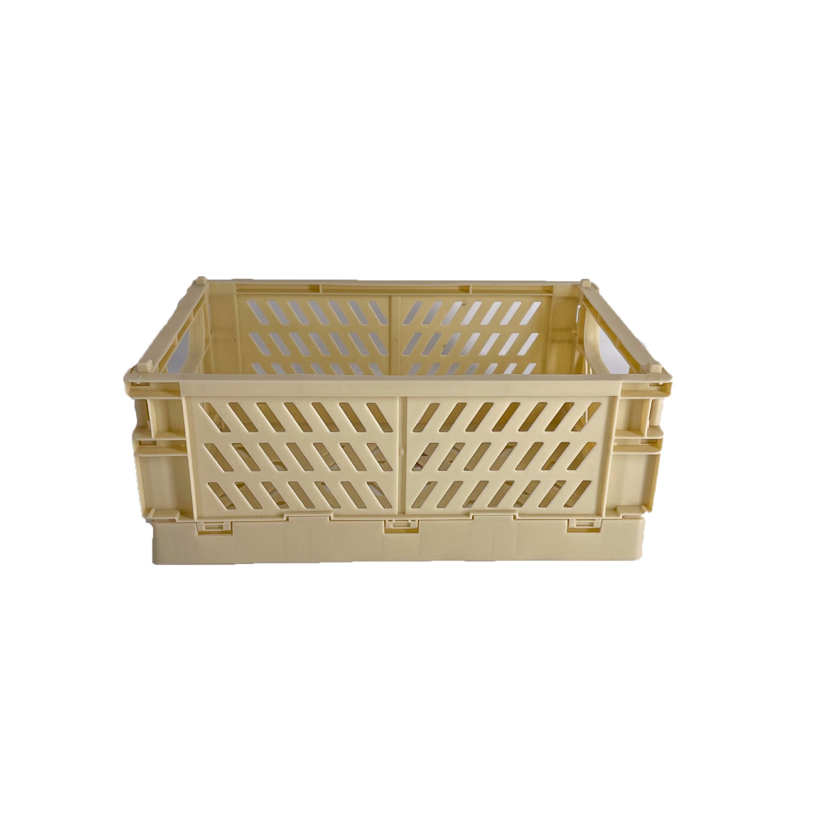 Foldable Storage Crate Double Handles Medium - KLOSH