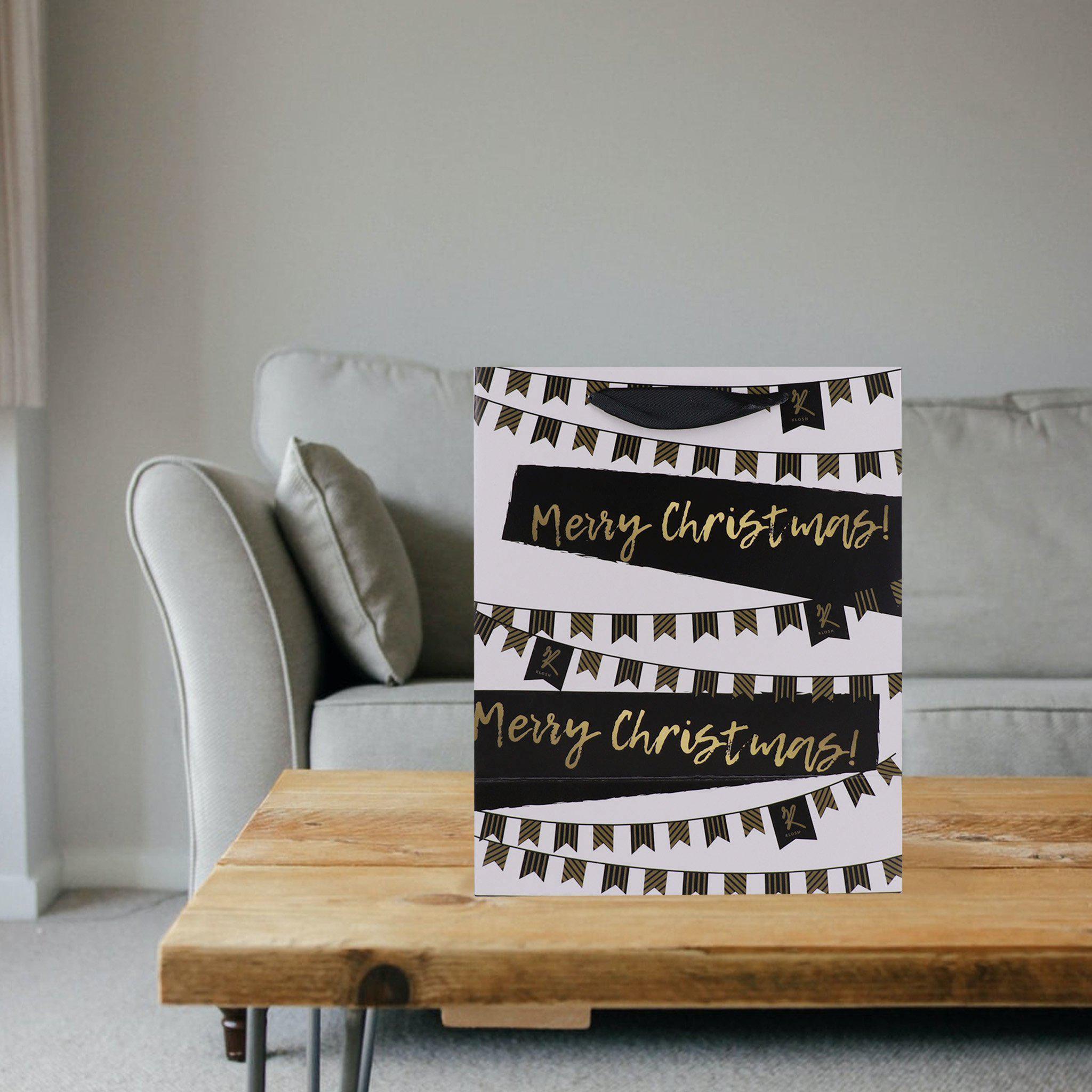 Gift Bag - Merry Christmas Small - KLOSH