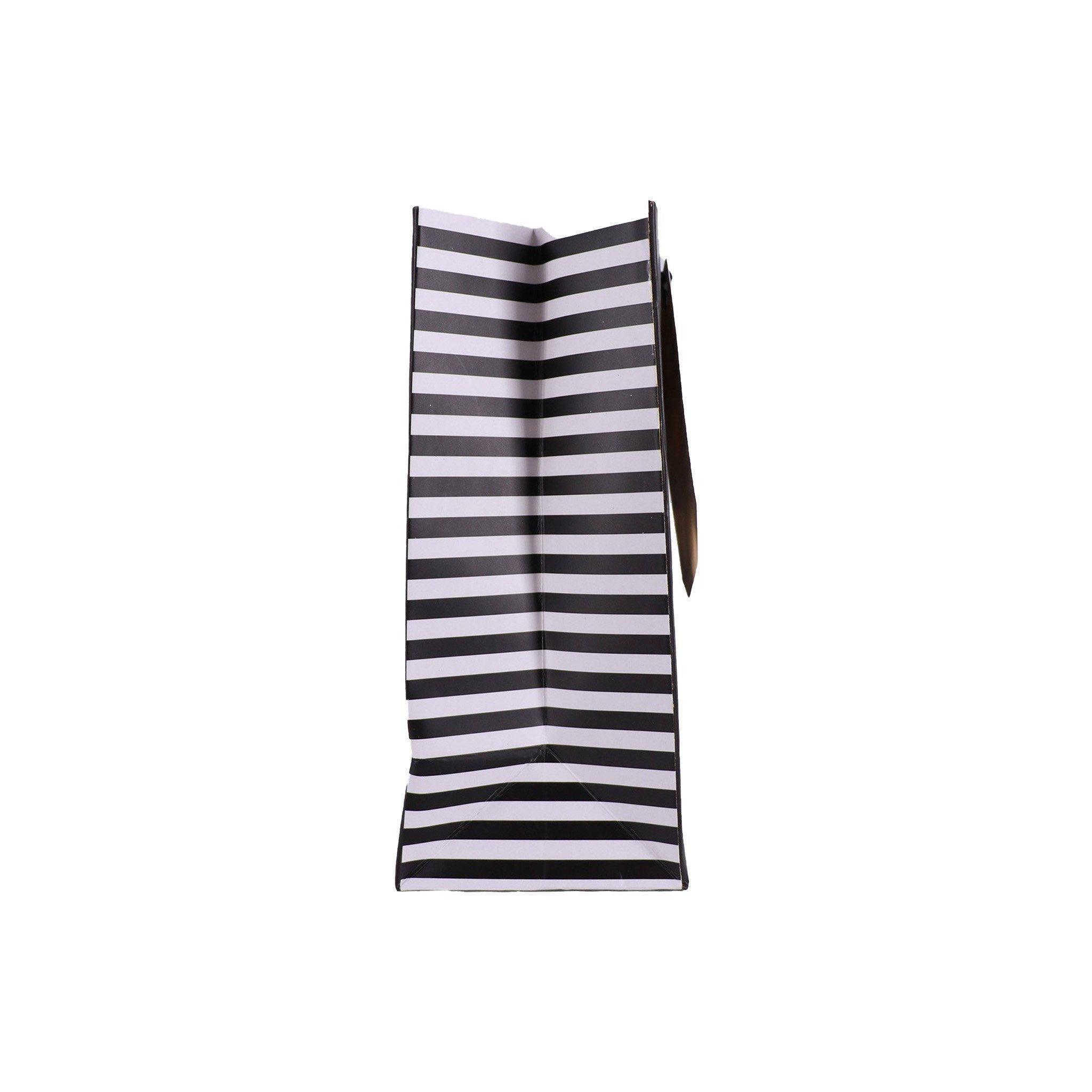 Gift Bag - Pink With Gold Polka Dots Large - KLOSH