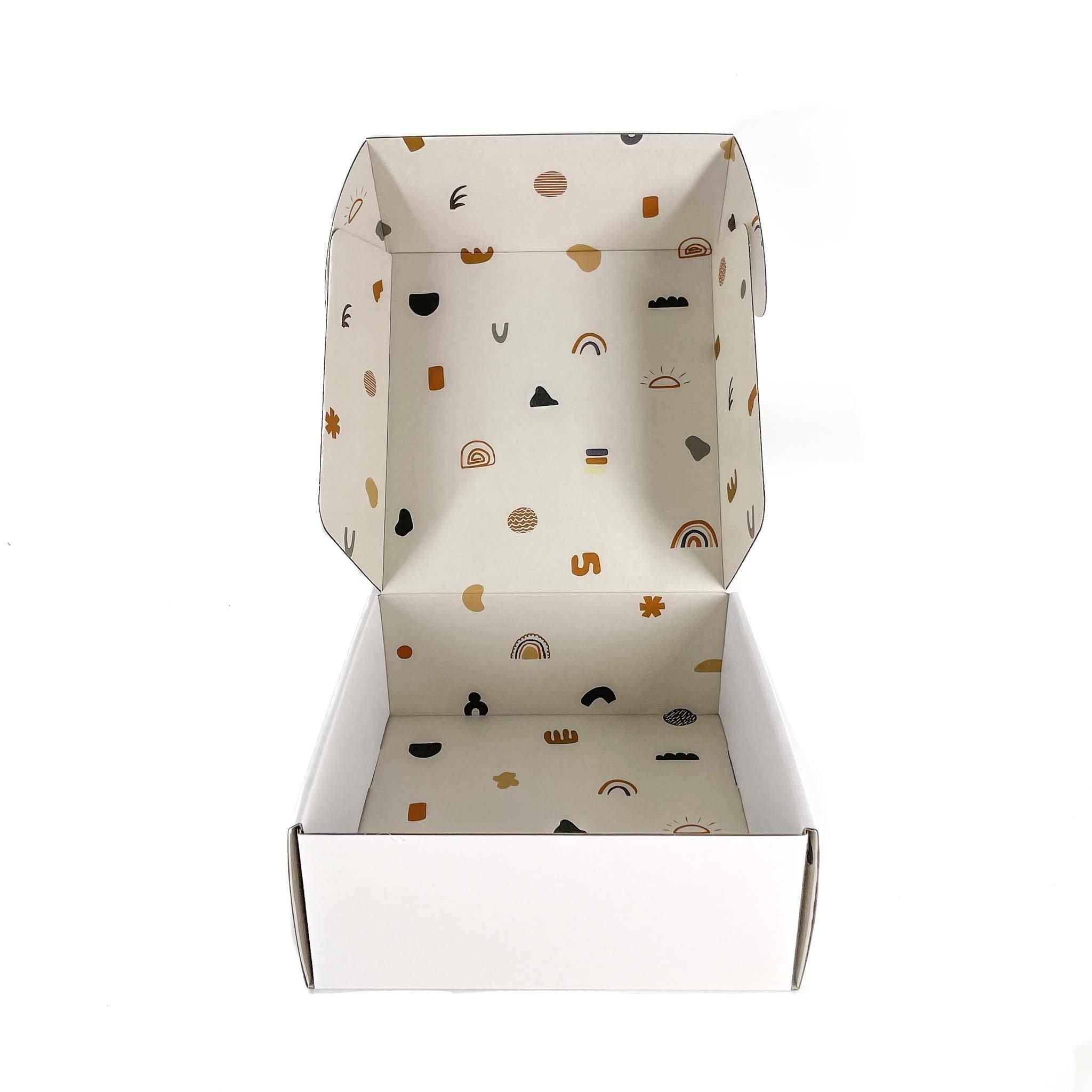 Gift Box - Abstract Art Folded Gift Boxes for Birthday, Wedding, Baby Shower - KLOSH