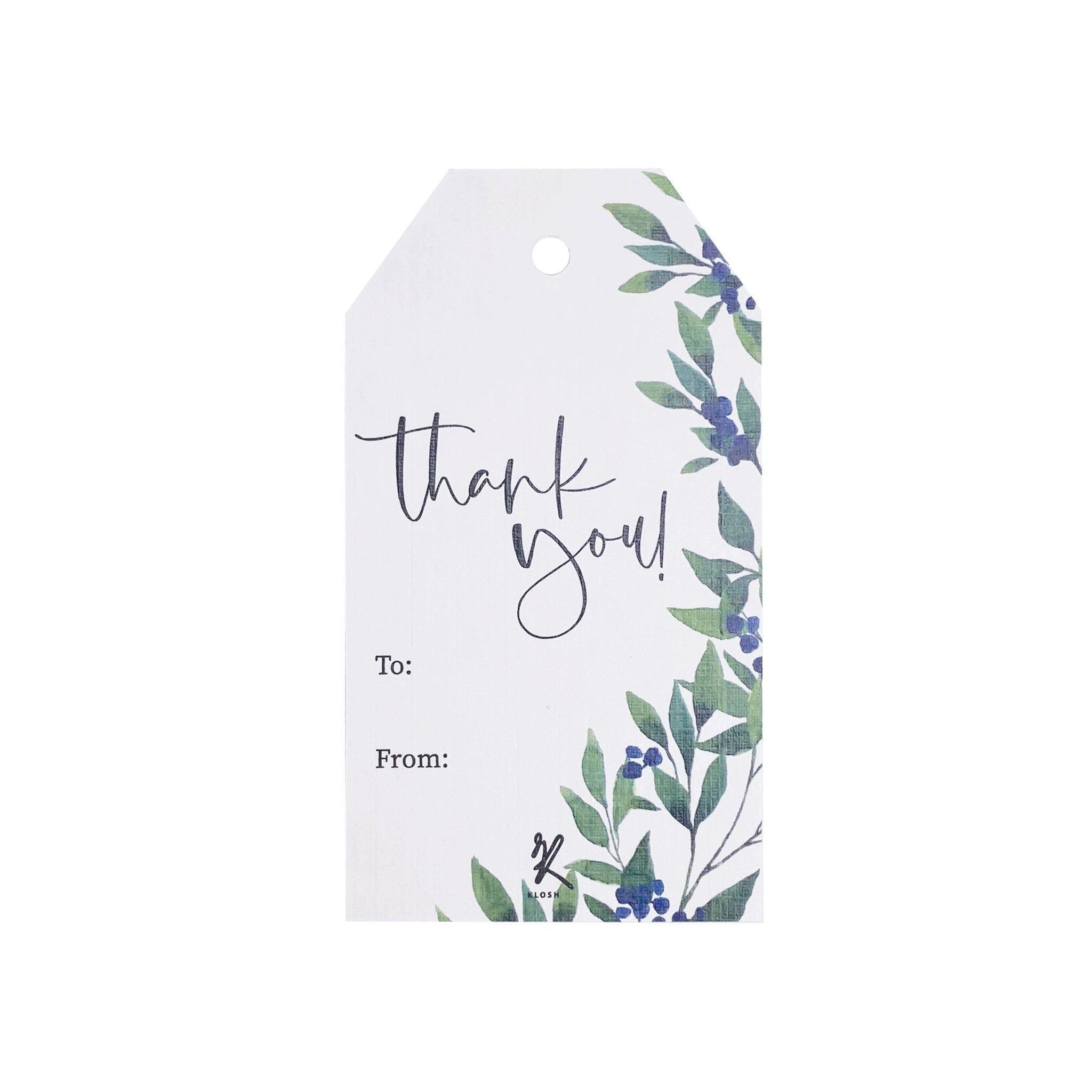 Gift Tags (Pack of 5) - 8 Designs - KLOSH