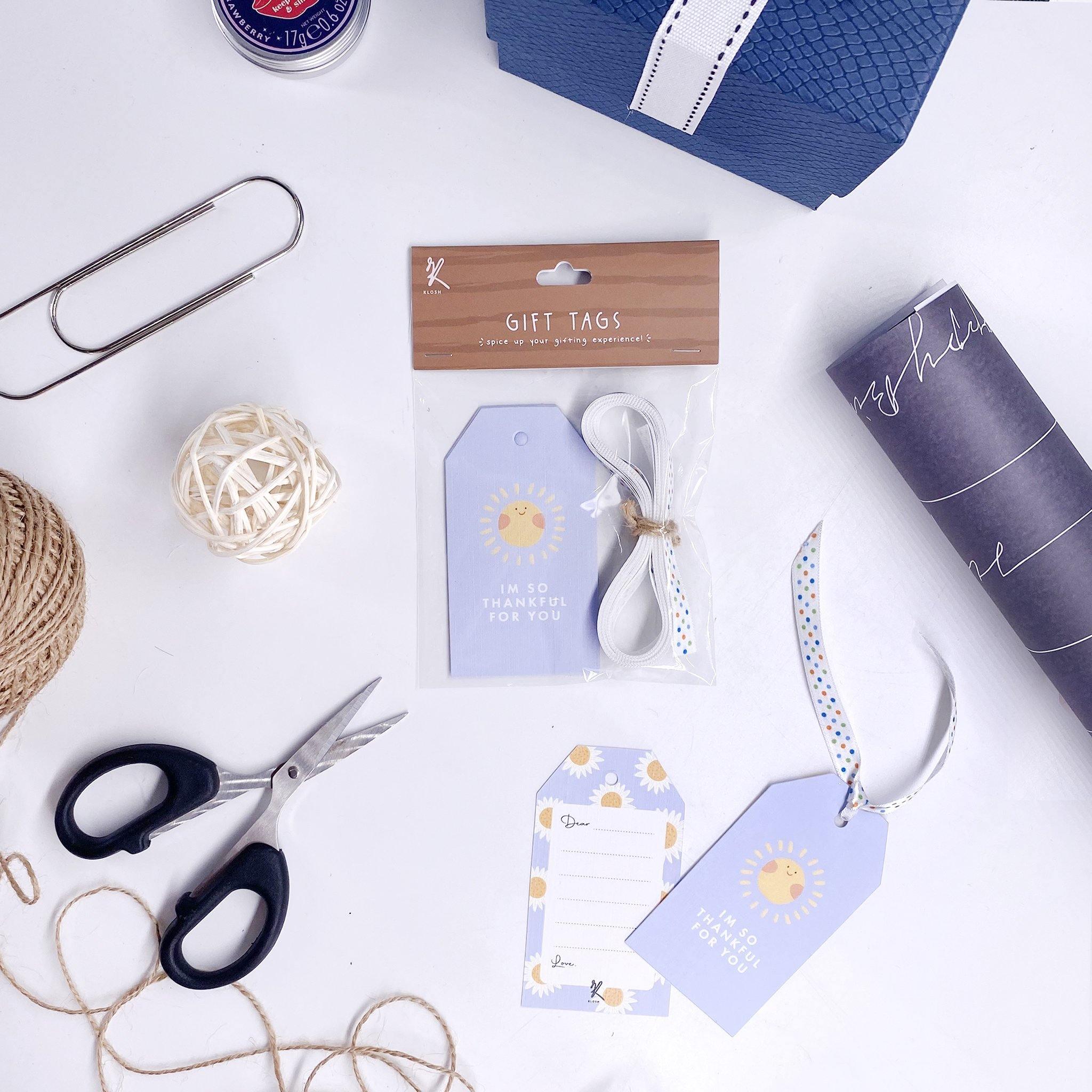 Gift Tags (Pack of 5) - 8 Designs - KLOSH