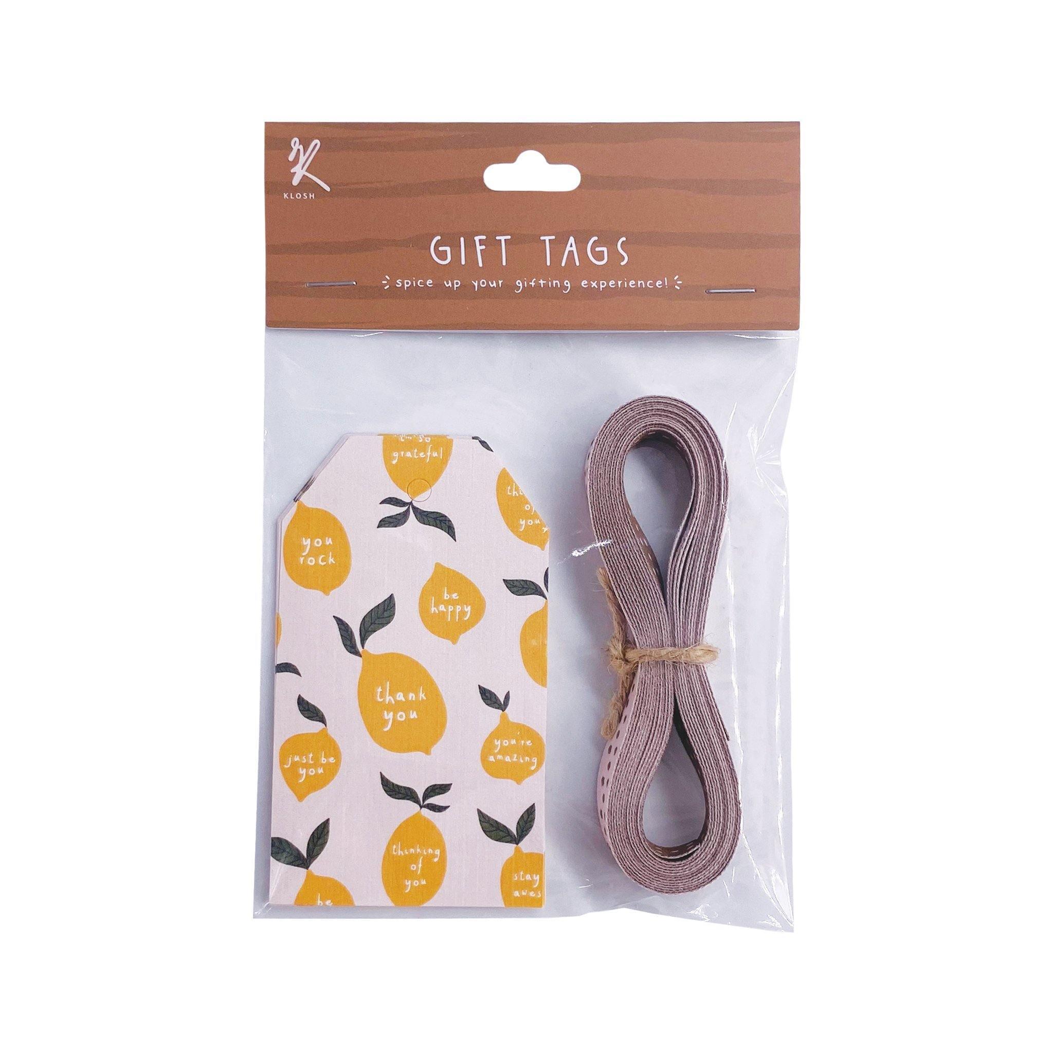 Gift Tags (Pack of 5) - 8 Designs - KLOSH