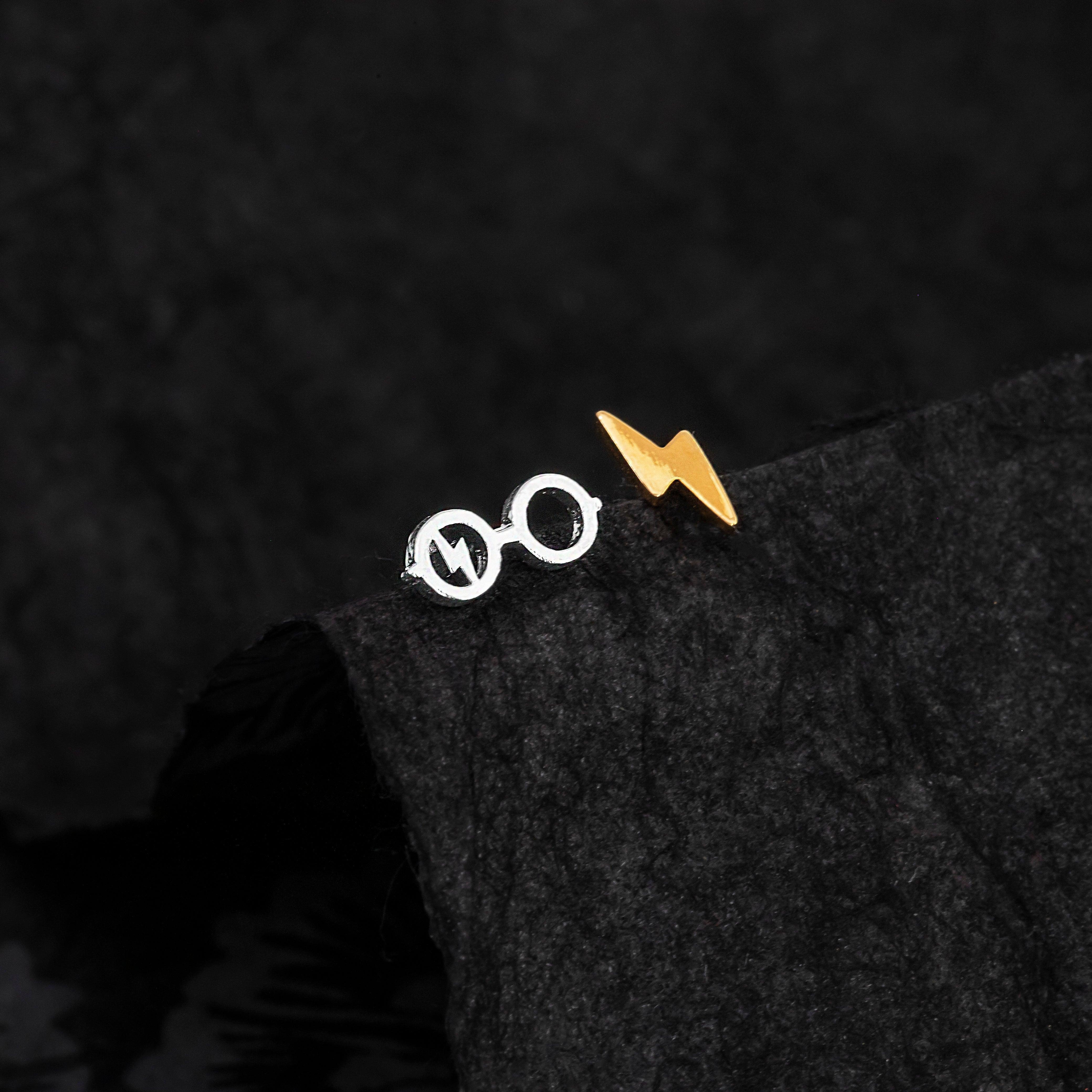 Harry Potter Earring - Glasses & Lightning Bolt - KLOSH