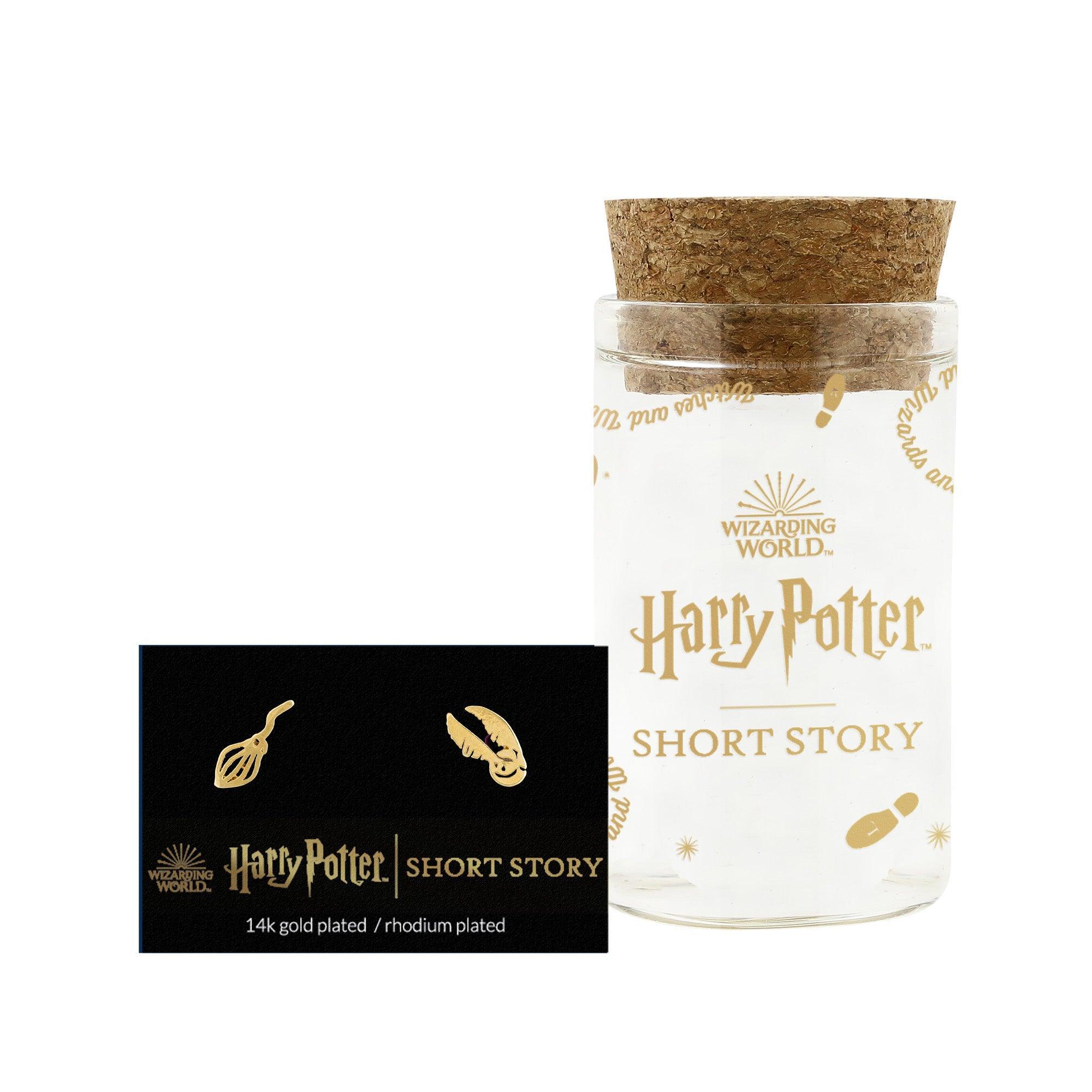 Harry Potter Earring - Nimbus 2000 & Snitch - KLOSH