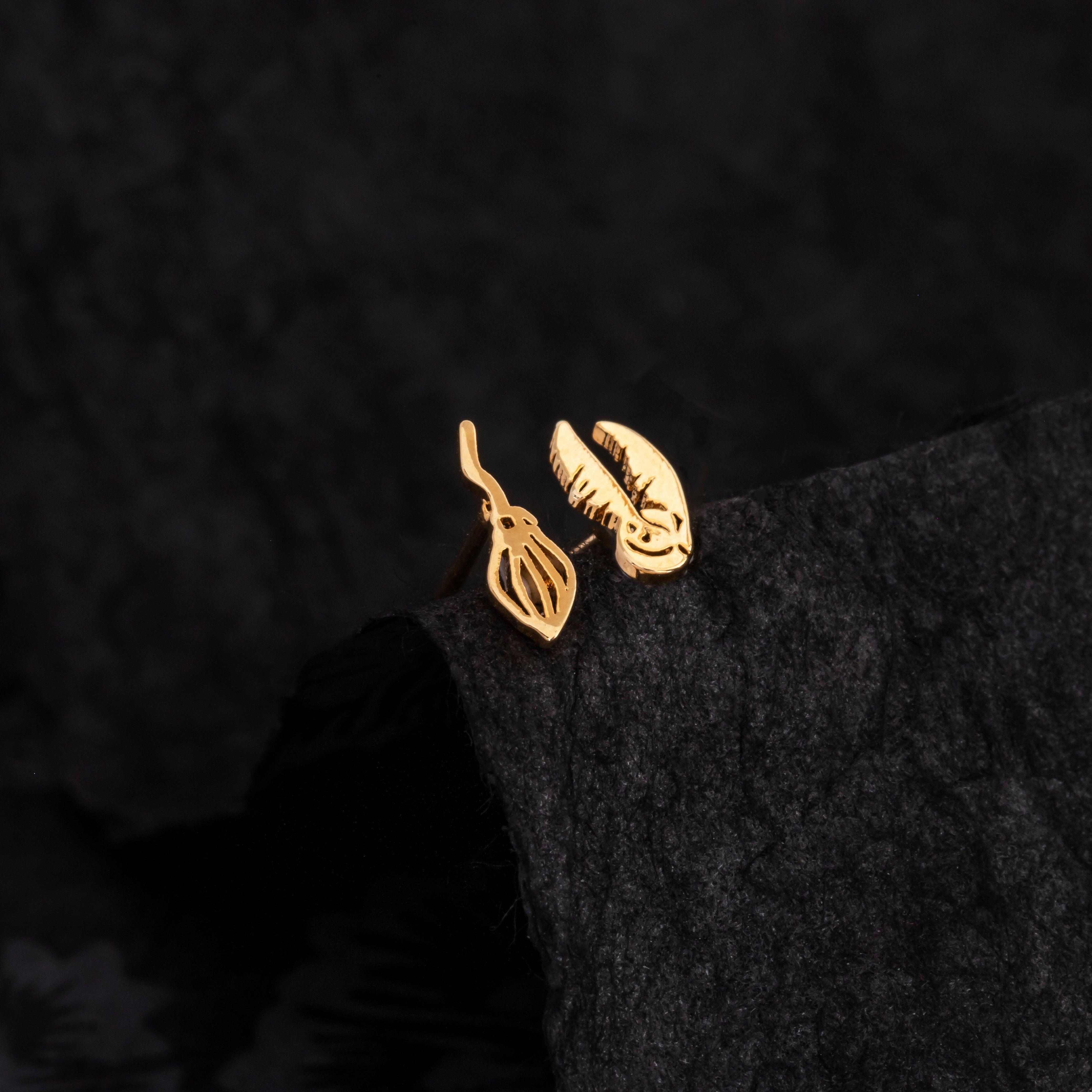 Harry Potter Earring - Nimbus 2000 & Snitch - KLOSH