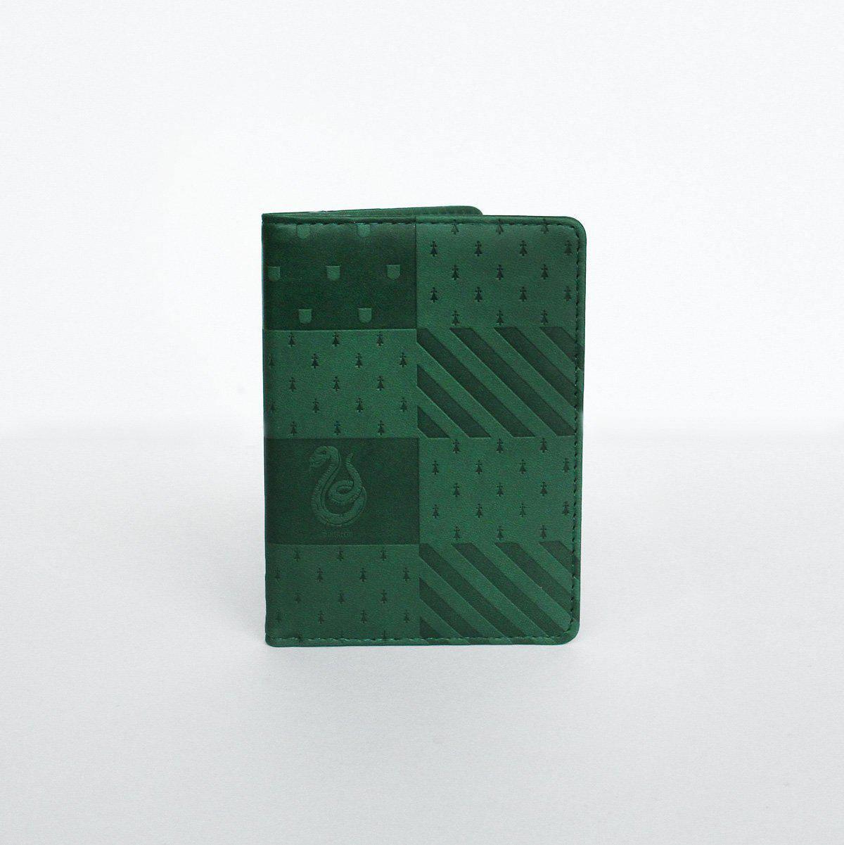 Harry Potter Slytherin Pattern Passport Holder Harry Potter