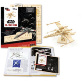 IncrediBuilds 3D Wooden Puzzle - Star Wars X-Wing Kit - KLOSH