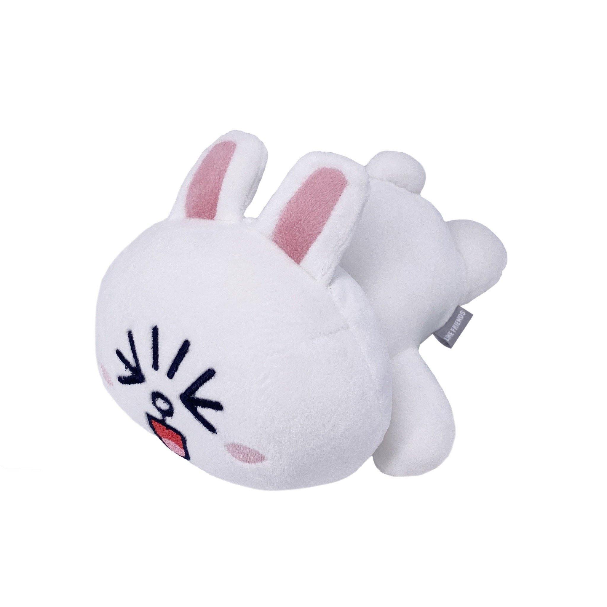 Line Friends - Cony Lying Plush 10" - KLOSH