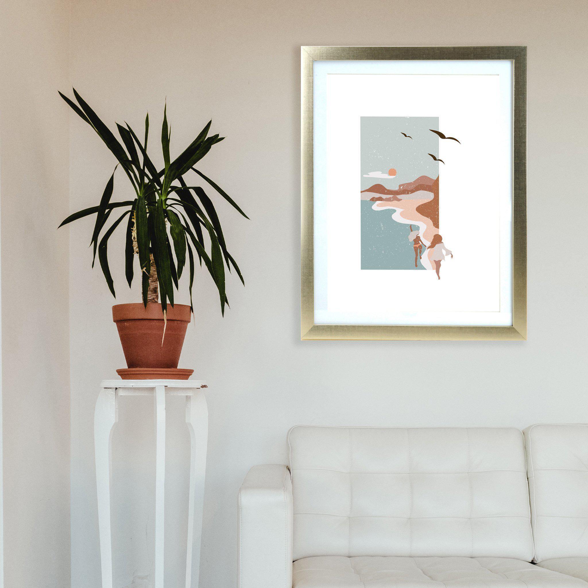 Matt Gold A3 Frame - Beach Carefree - KLOSH