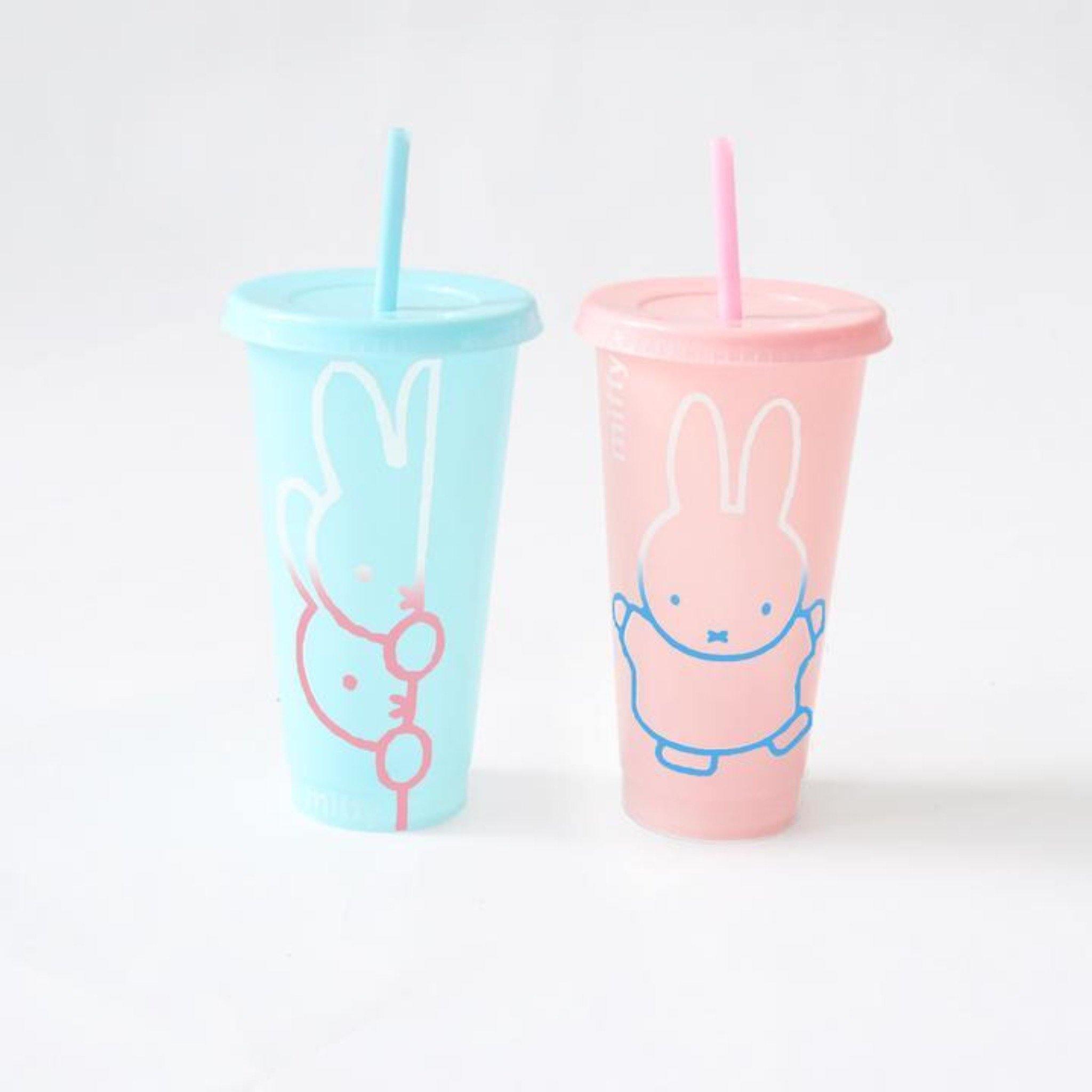 Miffy - Colour Changing Tumbler Coral and Blue - KLOSH