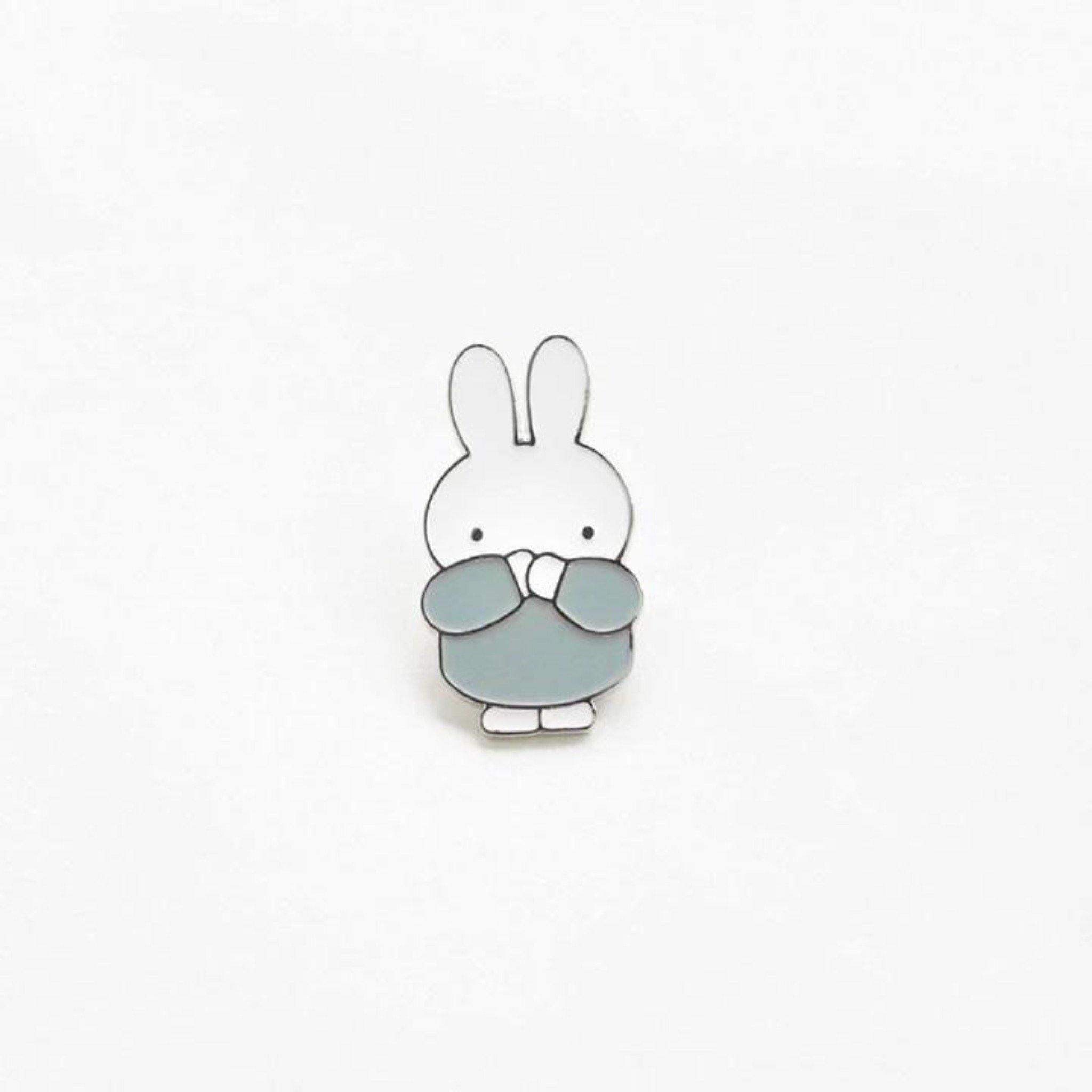 Miffy Enamel Pin - Shy - KLOSH