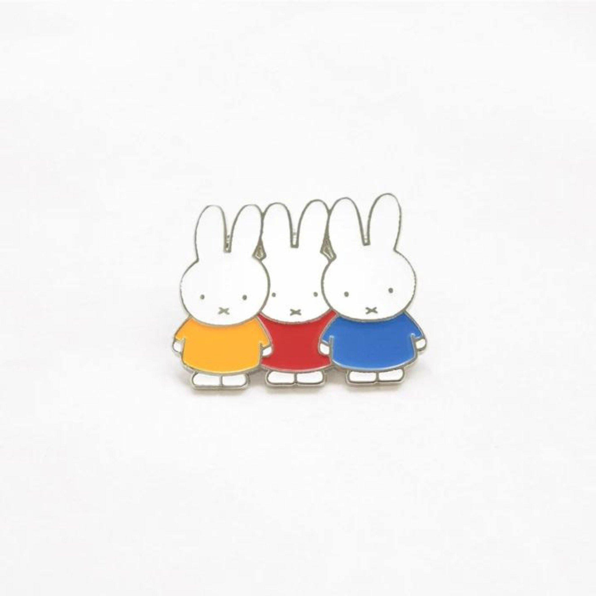 Miffy Enamel Pin - Trio - KLOSH