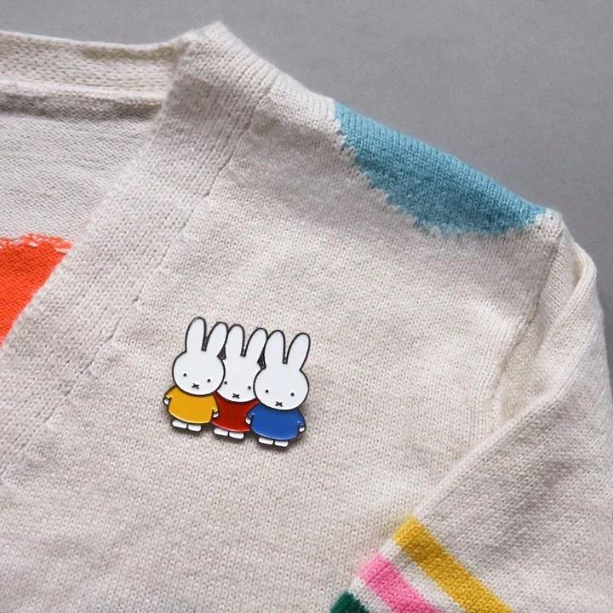 Miffy Enamel Pin - Trio - KLOSH