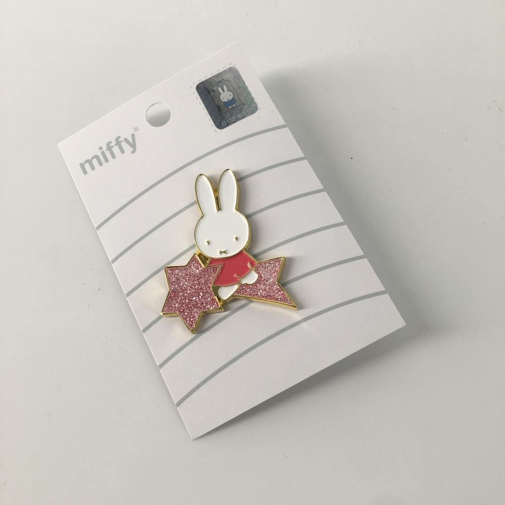 Miffy - Glittery Star Pin - KLOSH