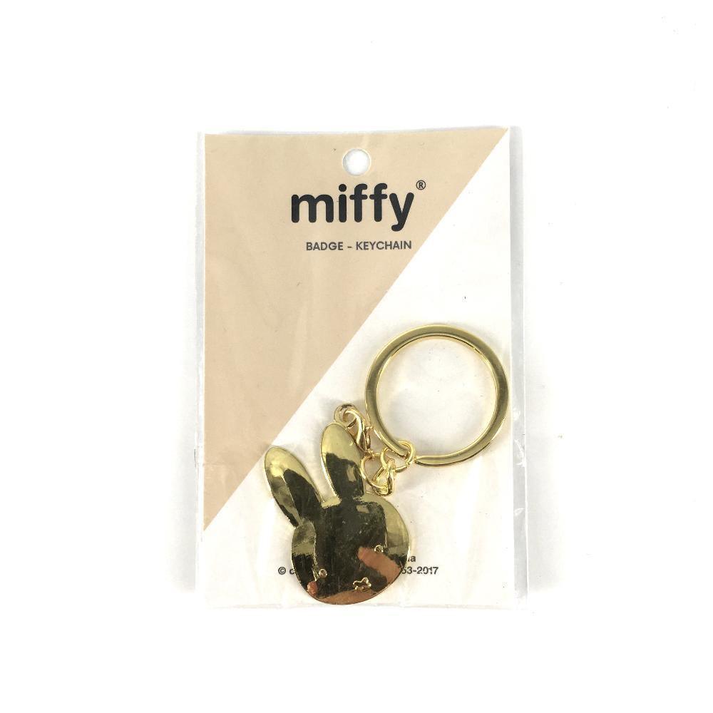 Miffy - Gold Badge Keychain - KLOSH