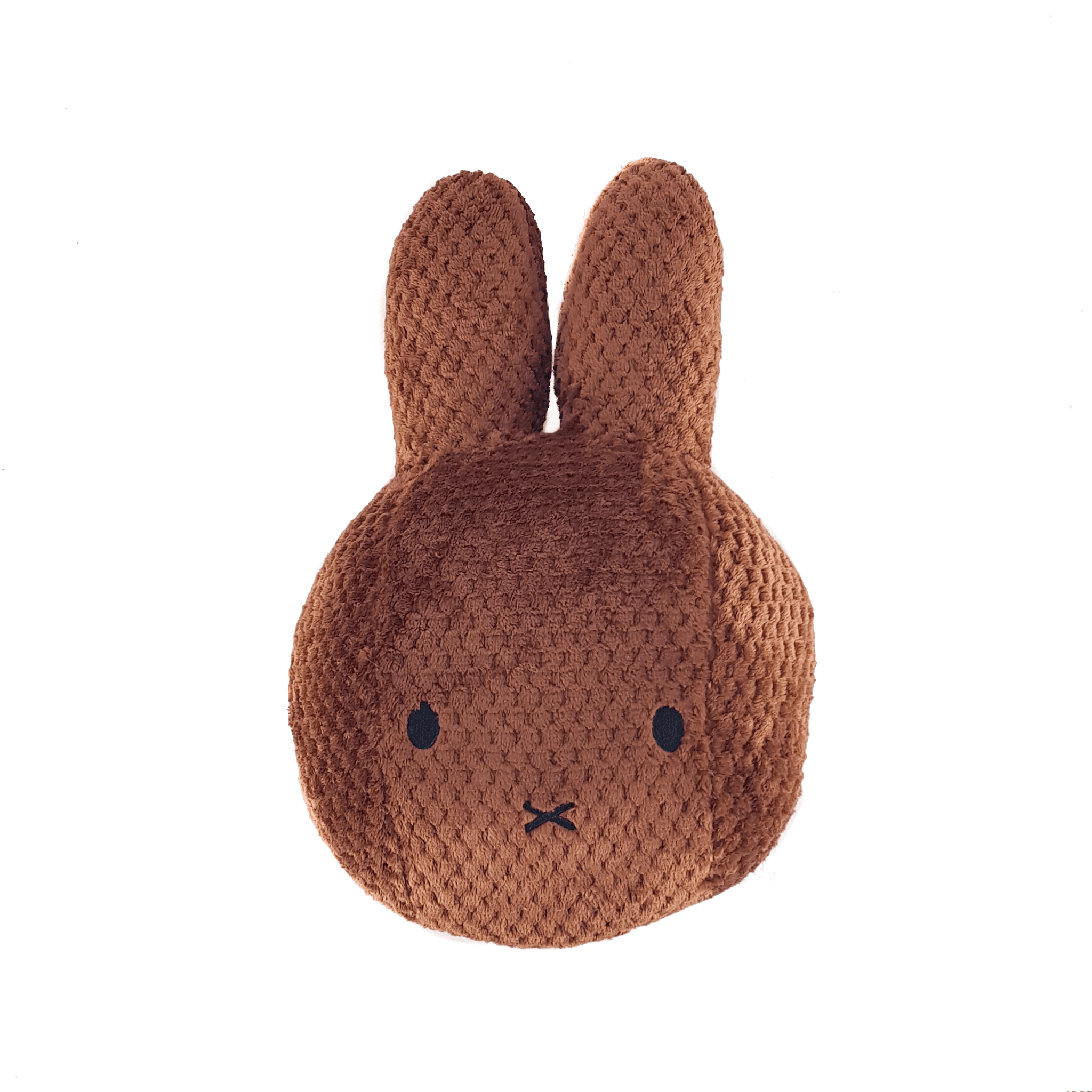 Miffy - Head Cushion Waffle Chocolate - KLOSH