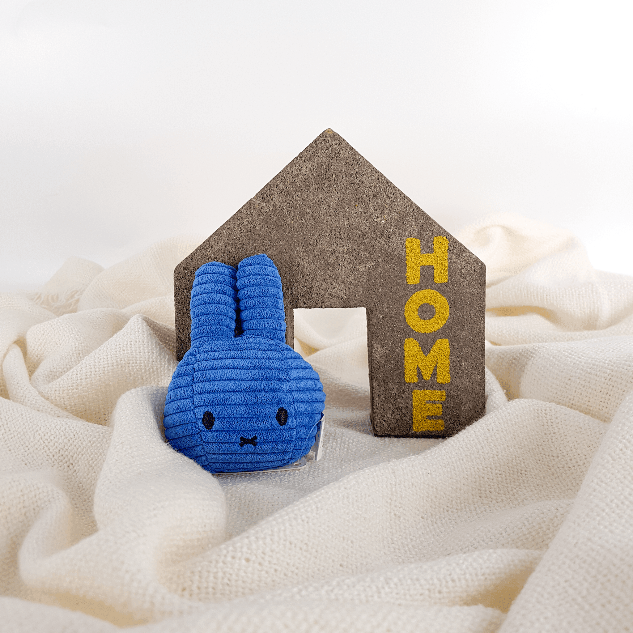 Miffy - Head Keychain Corduory Indigo - KLOSH