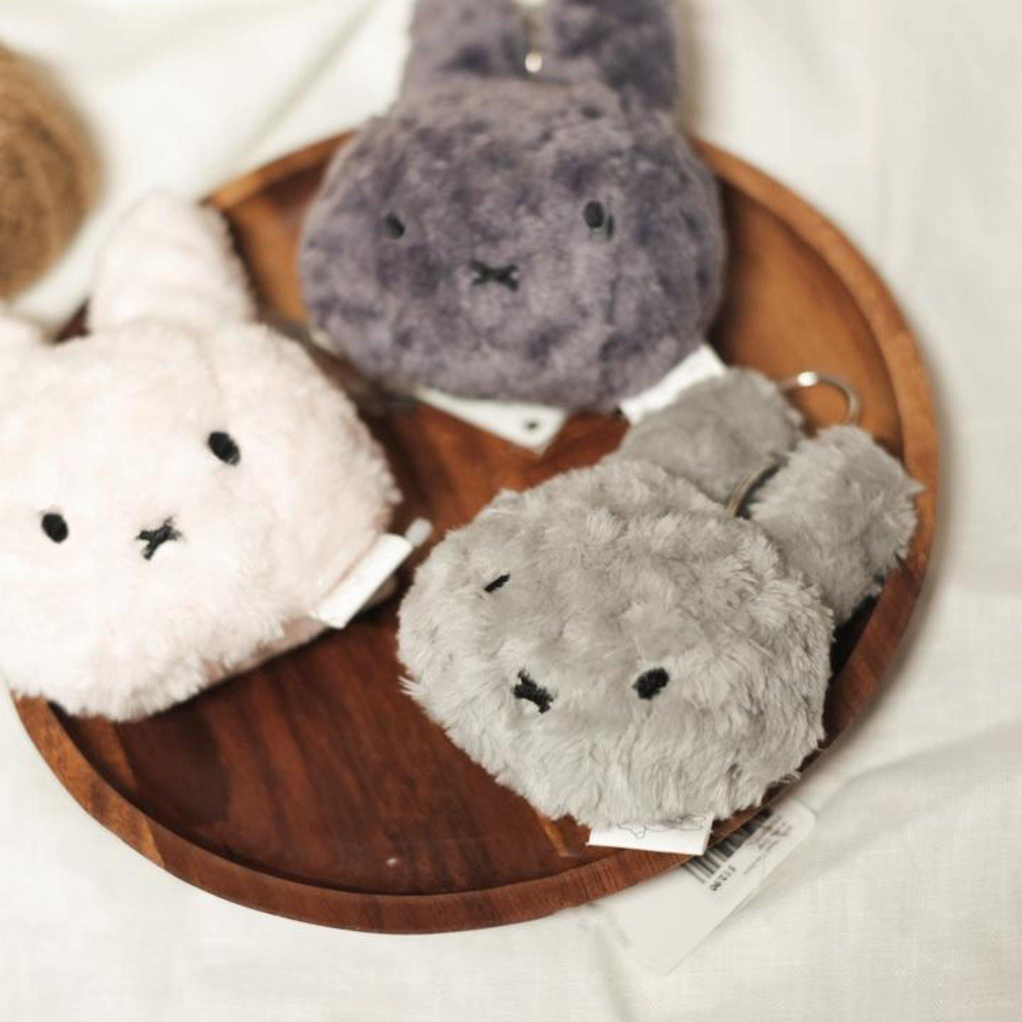 Miffy - Head Keychain Waffle Lilac Gray - KLOSH