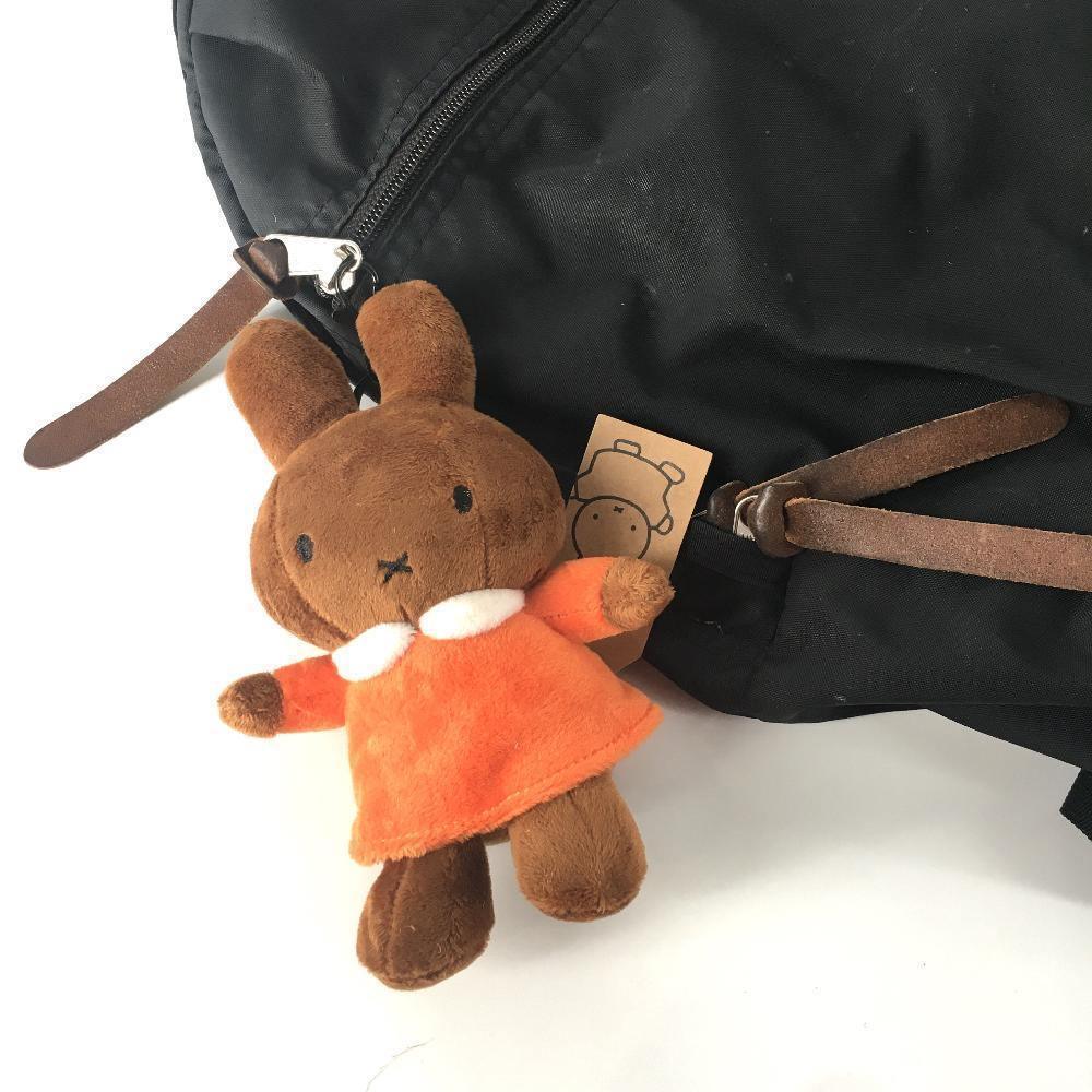 Miffy - Melanie Orange Plush Key Chain - KLOSH