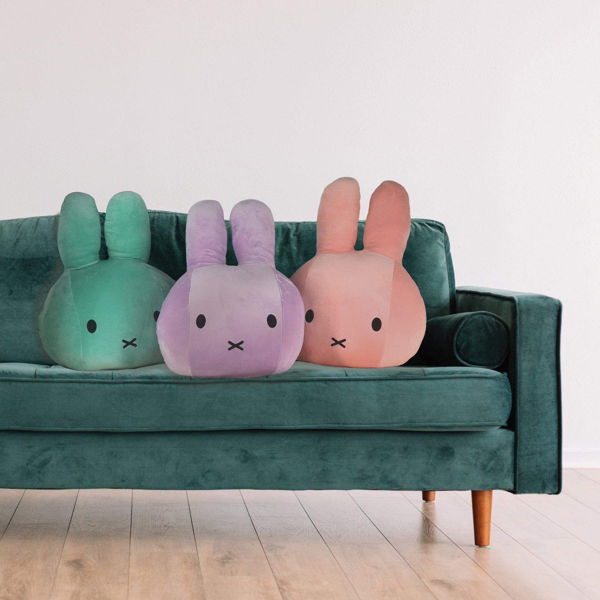 Miffy - Mochi Head Cushion Purple - KLOSH