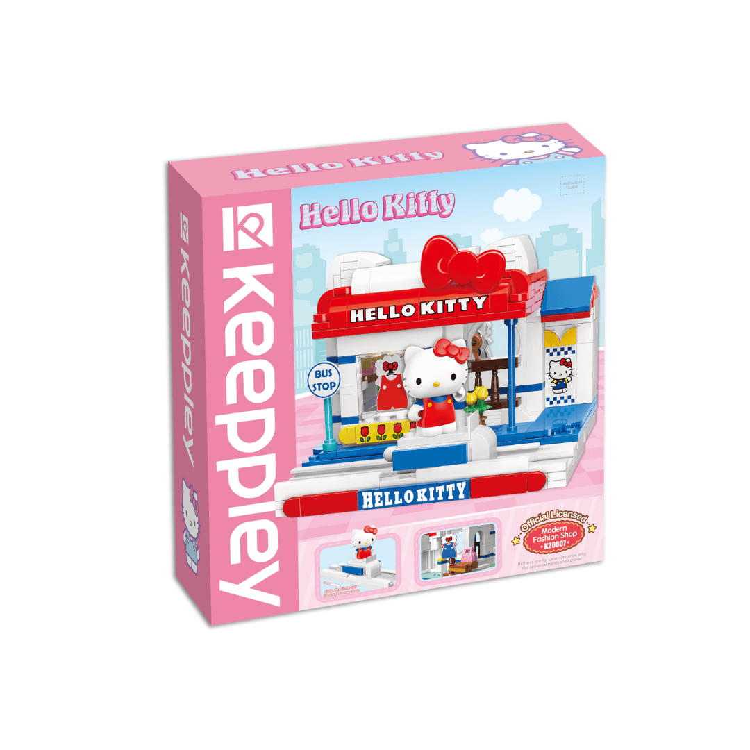 Mini Blocks - Street Scenes (Hello Kitty) - KLOSH