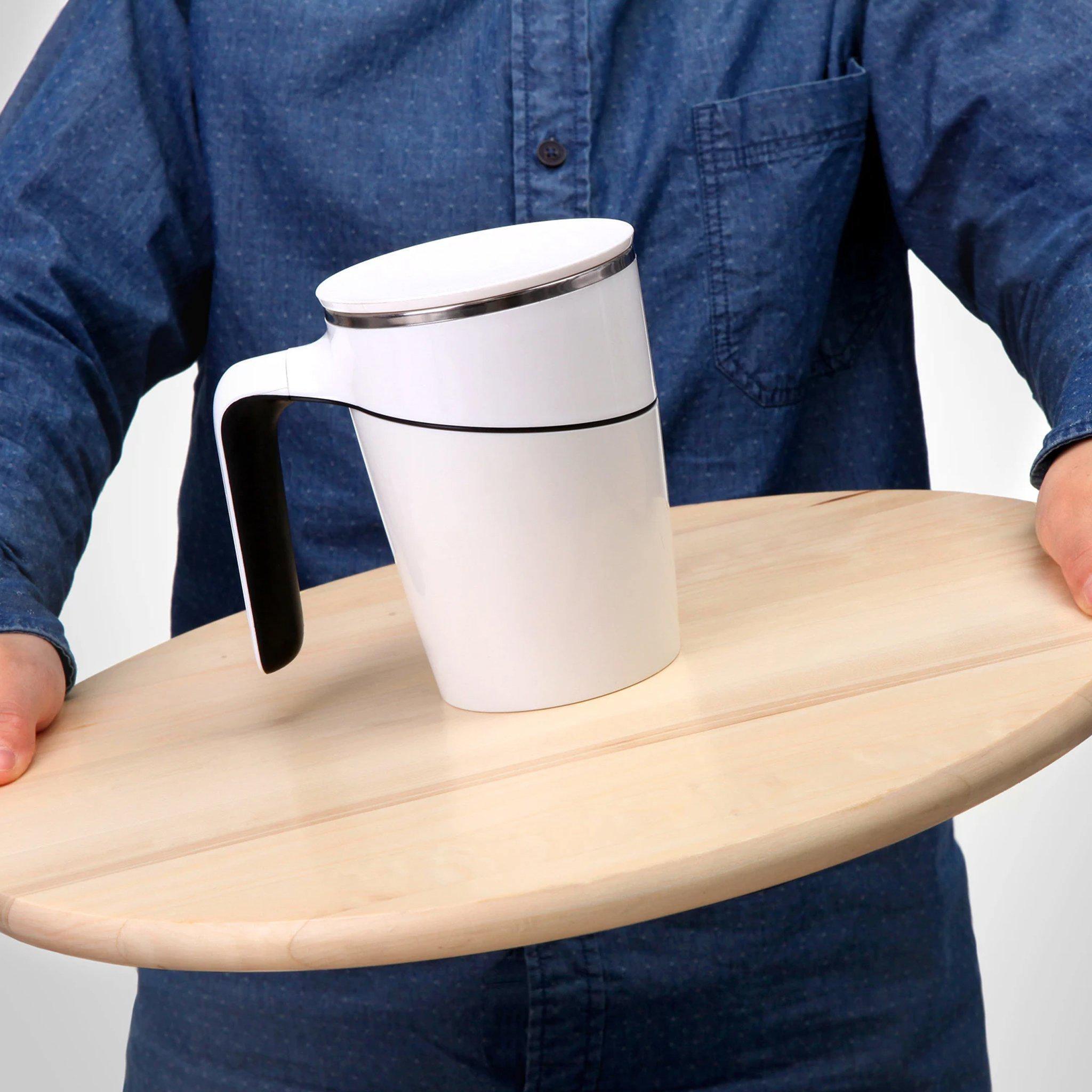 Mug - Artiart Suction Grace Mug White - KLOSH