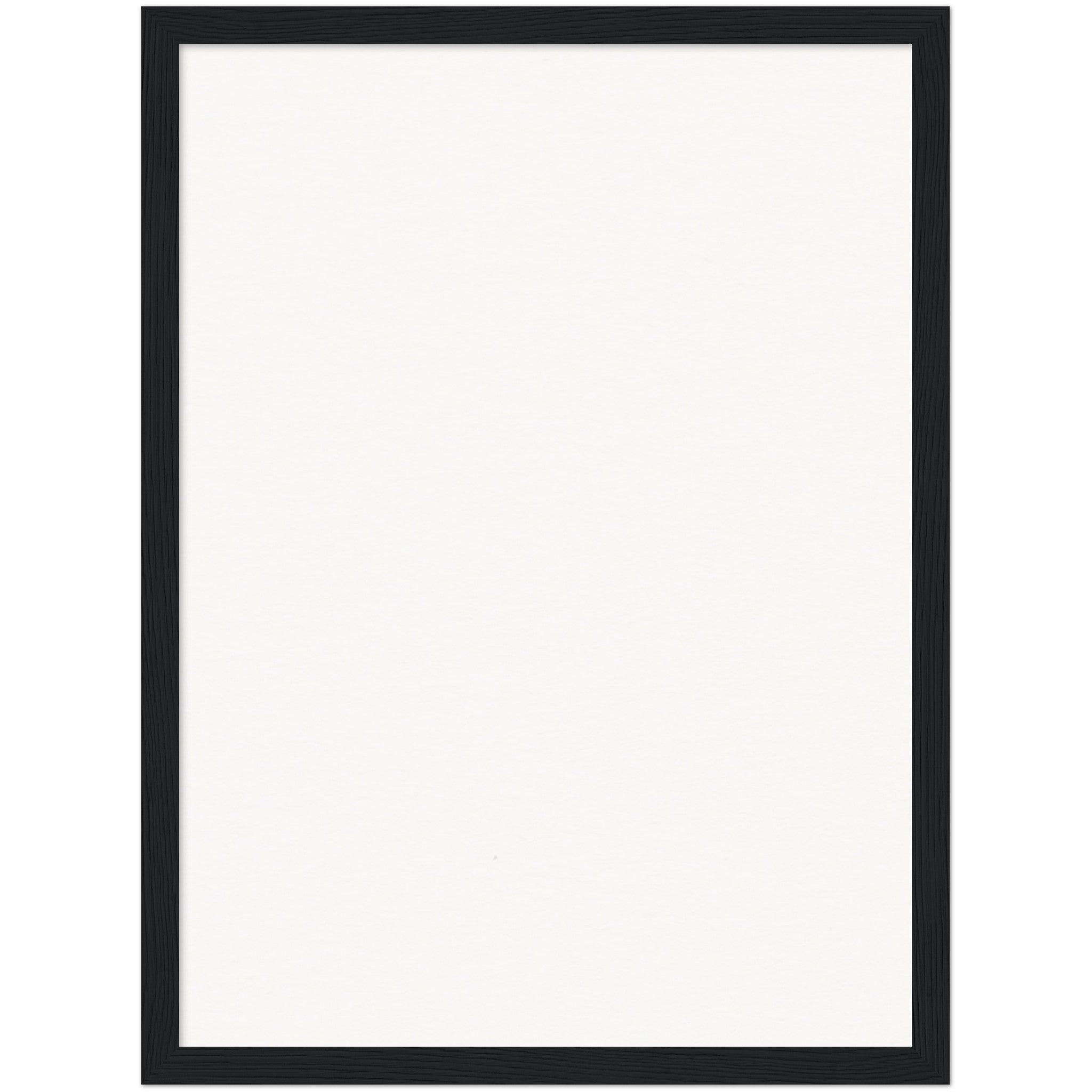 Museum-Quality Matte Paper Wooden Framed Poster - KLOSH