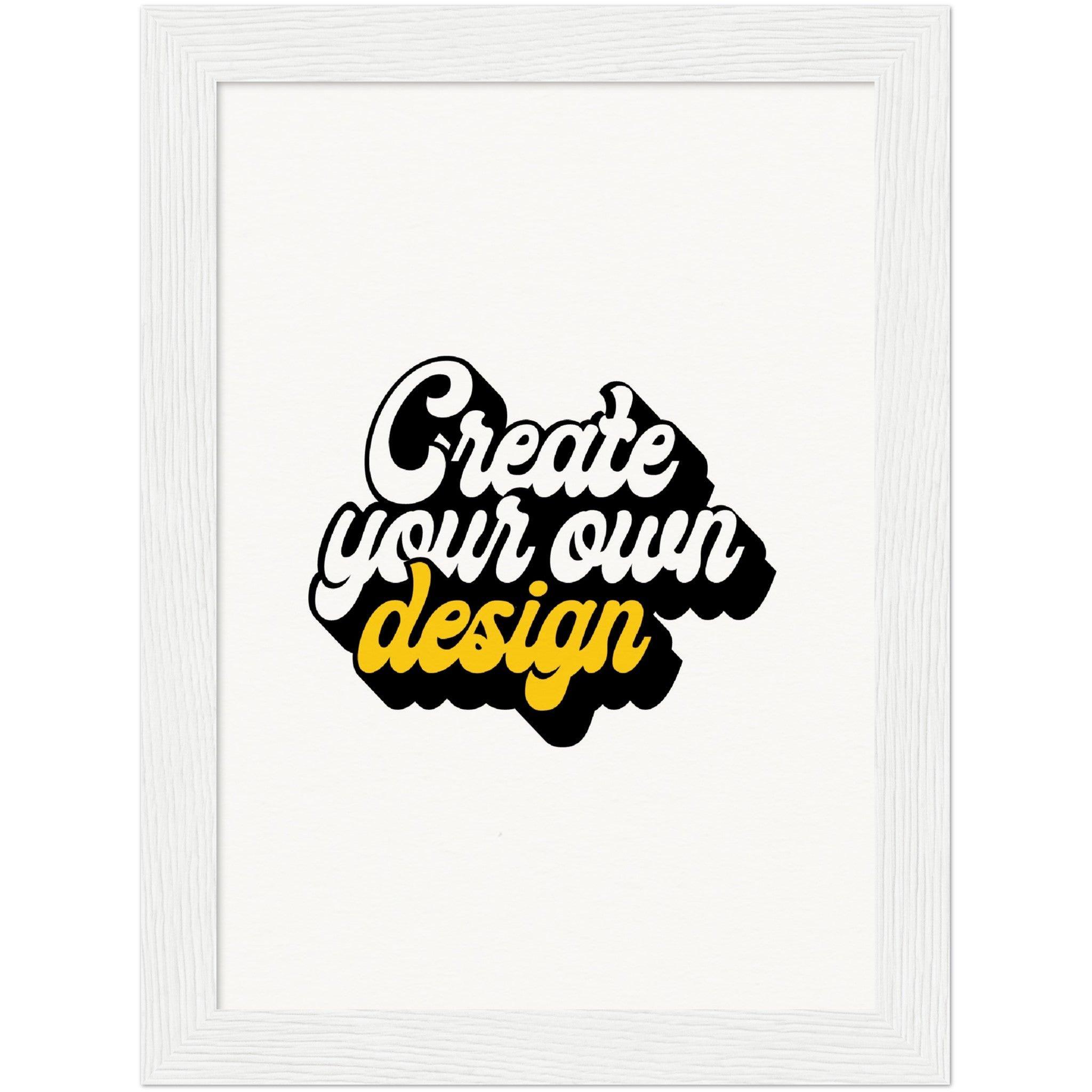 Museum-Quality Matte Paper Wooden Framed Poster - KLOSH