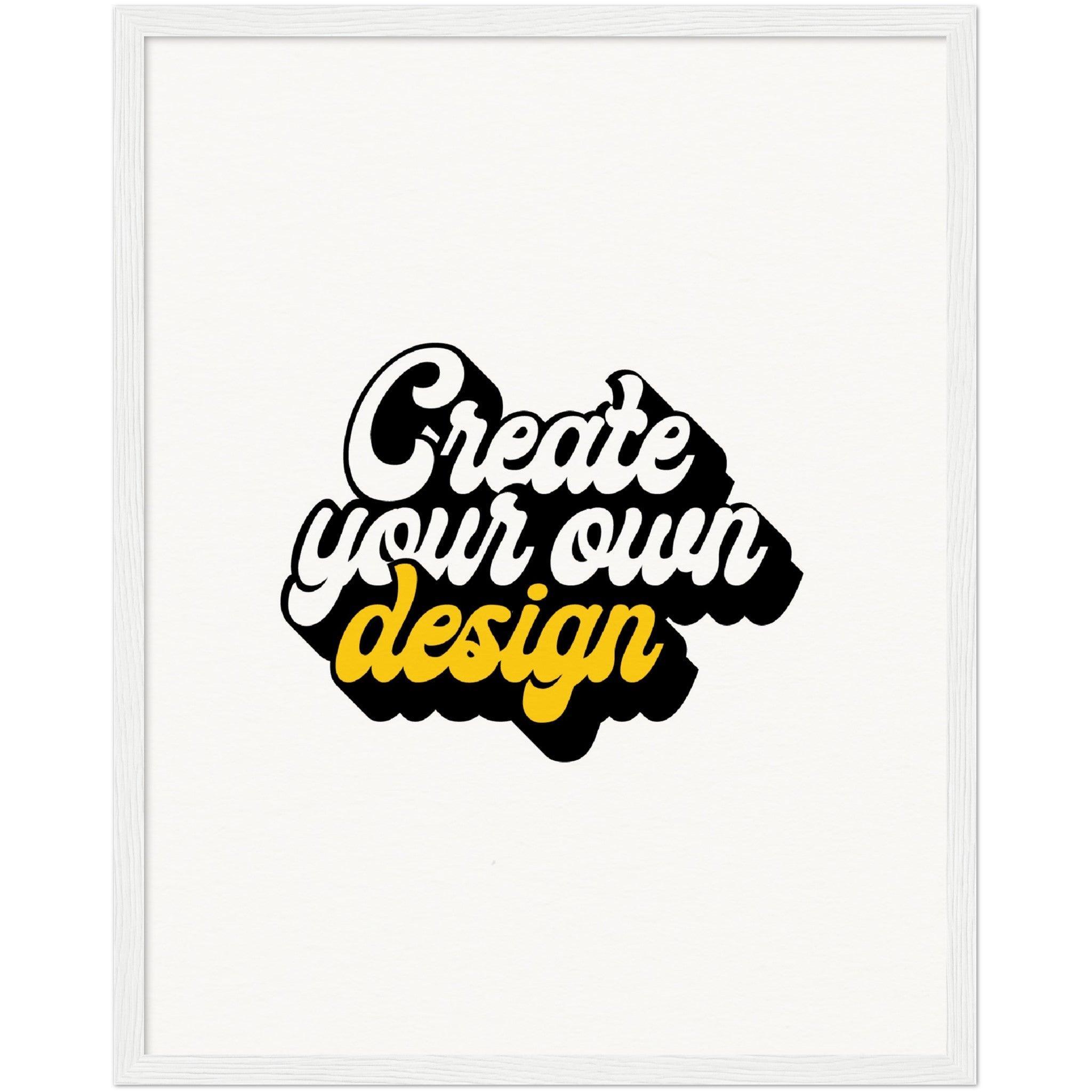 Museum-Quality Matte Paper Wooden Framed Poster - KLOSH