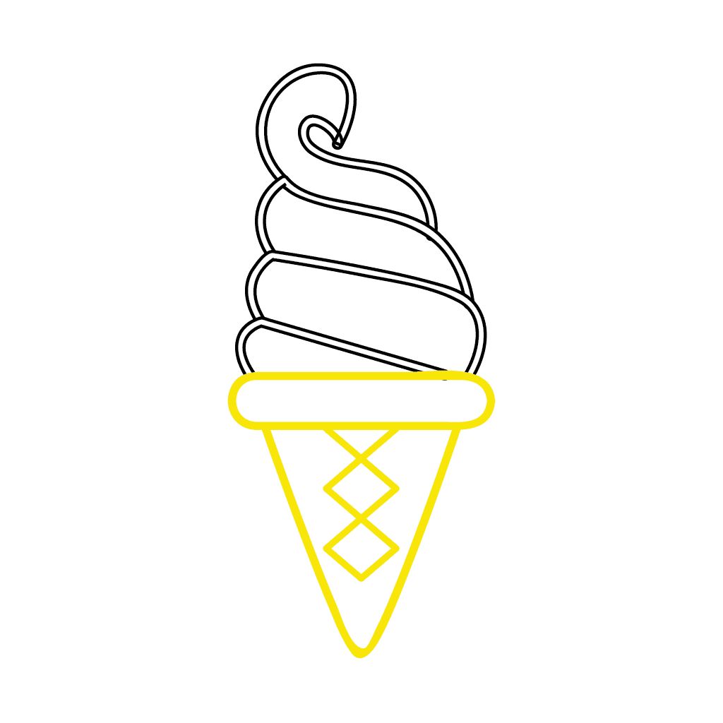 Neon Sign - Ice Cream - KLOSH