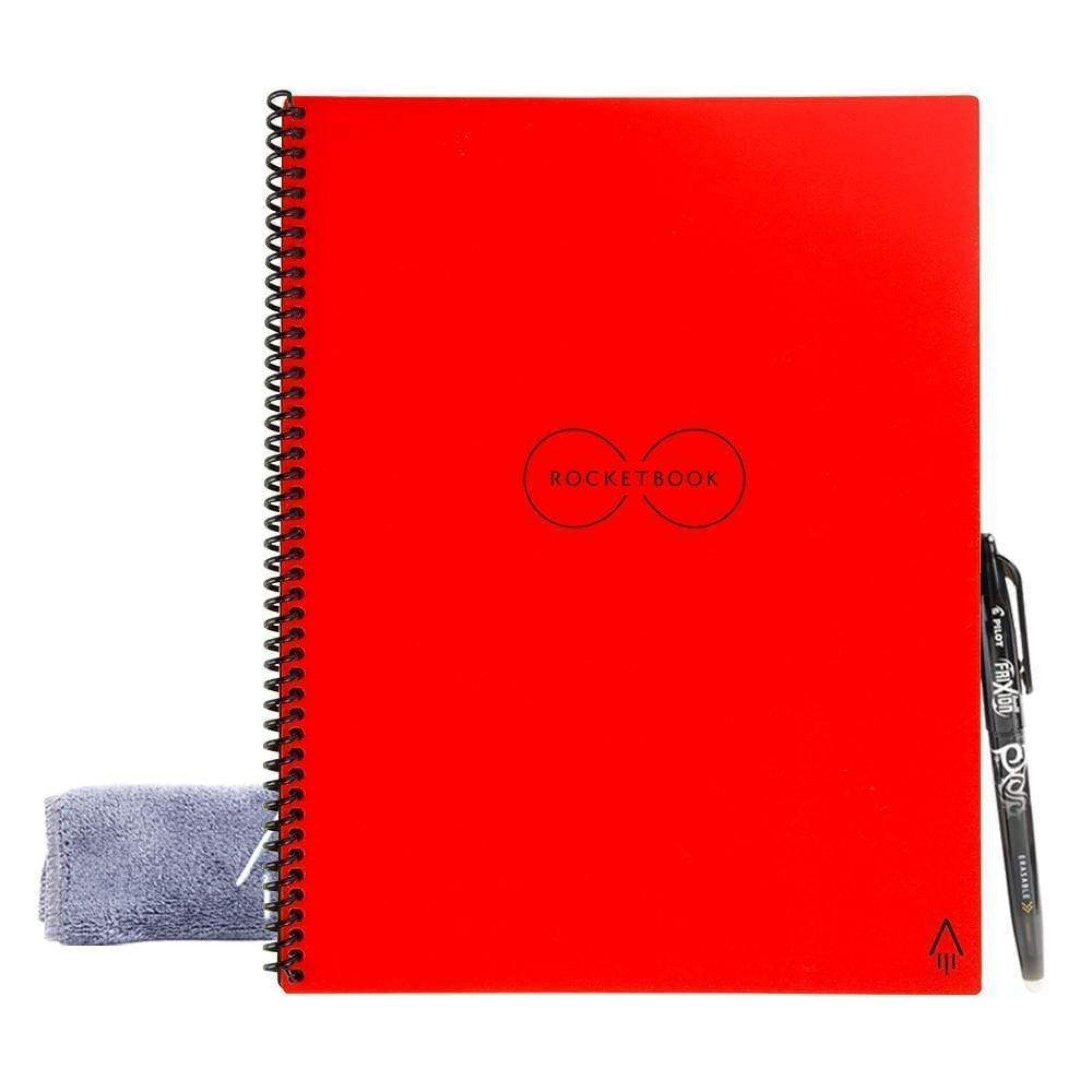 Notebook - Rocketbook Everlast Letter A4 in Red - KLOSH