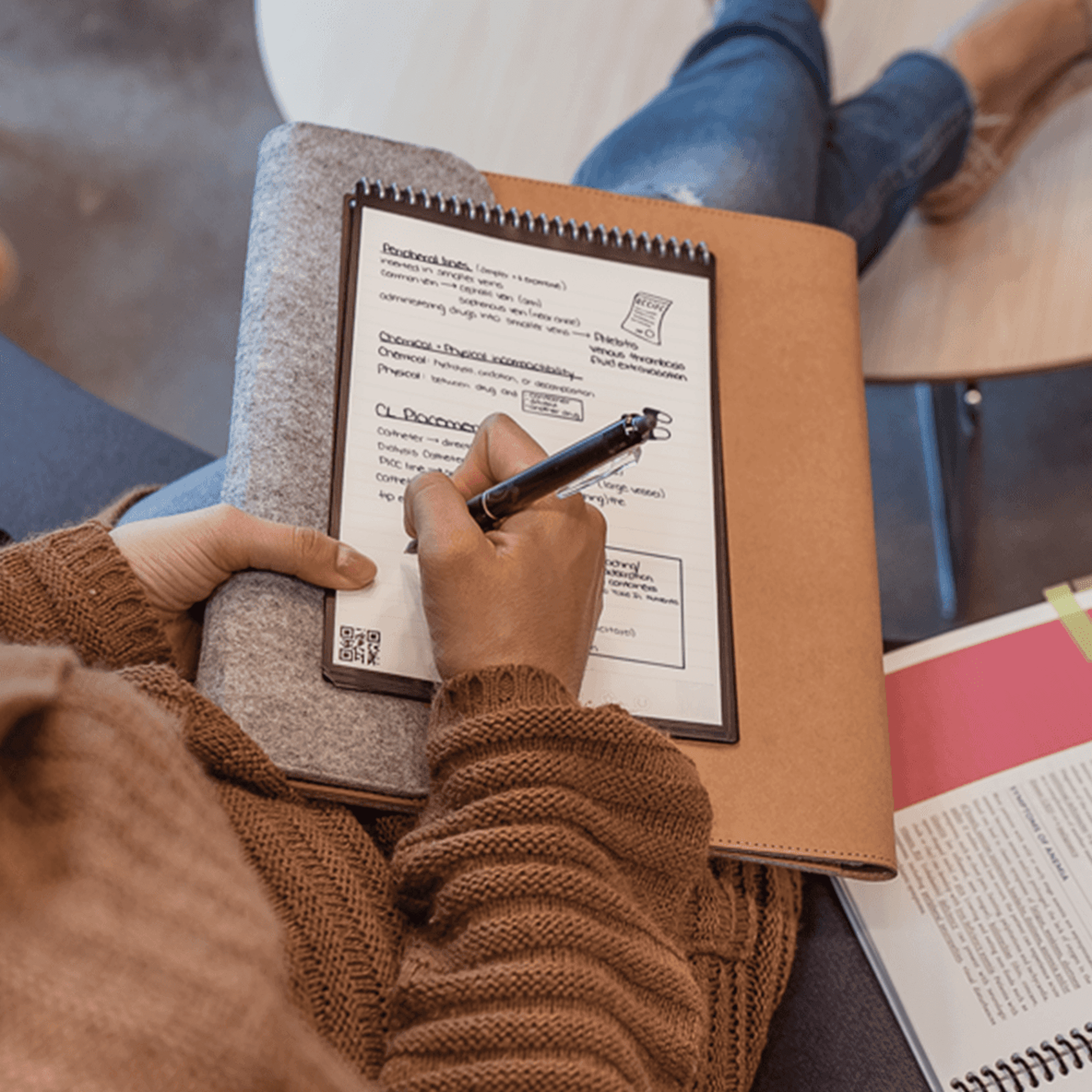 Notebook - Rocketbook Flip Letter A4 in Infinity Black - KLOSH