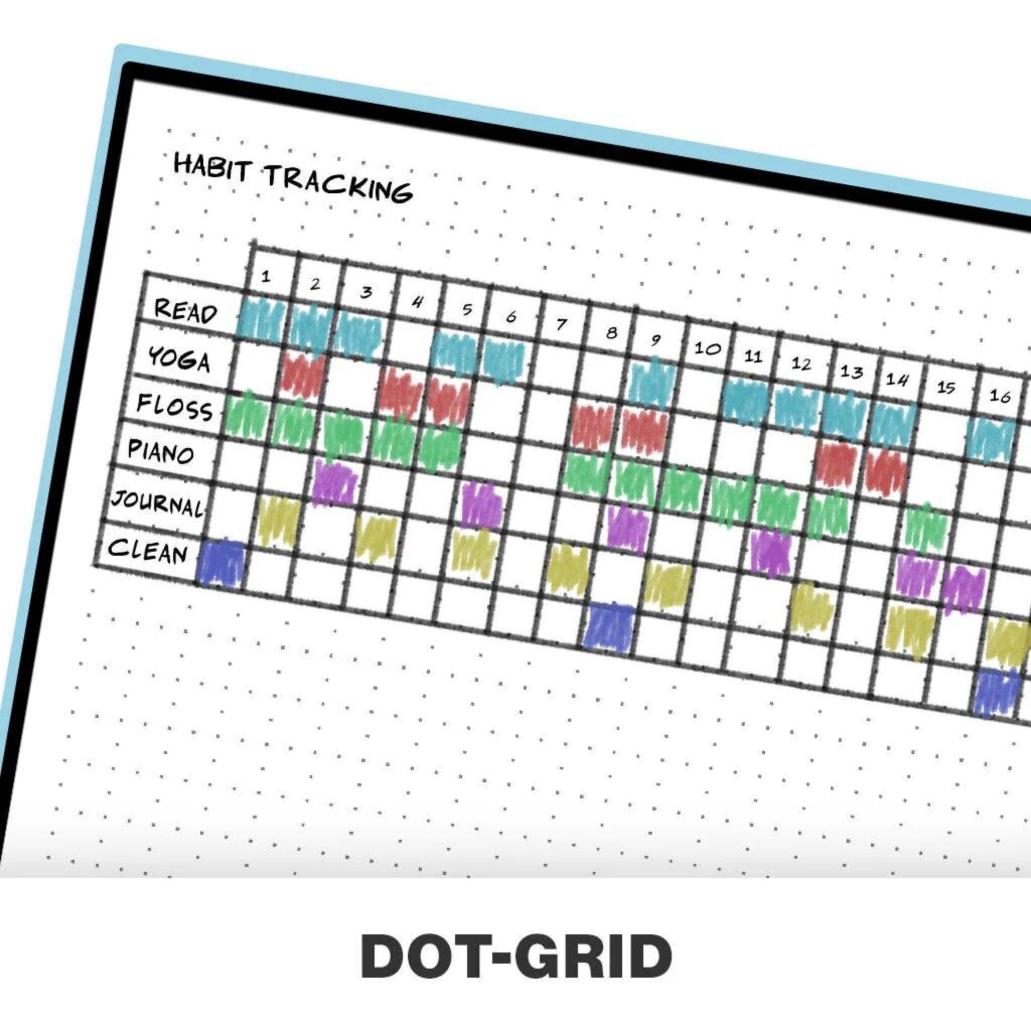 Notebook - Rocketbook Panda Planner Executive A5 in Infinity Black - KLOSH