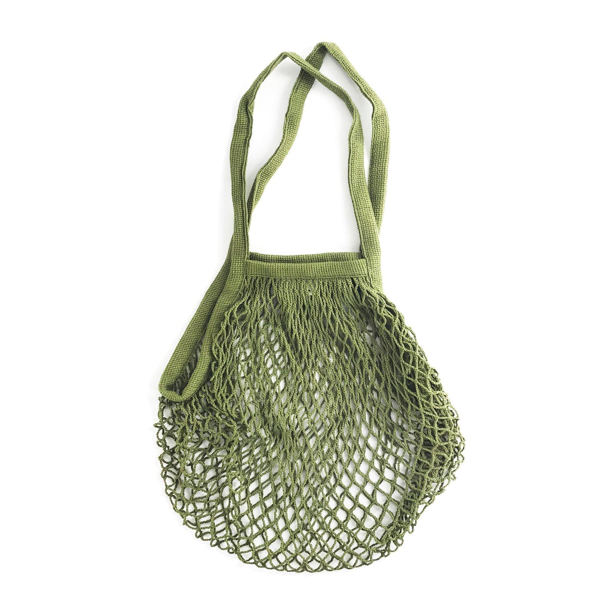 Organic Eco Cotton Mesh Shopping Bag - Multi Colours - KLOSH