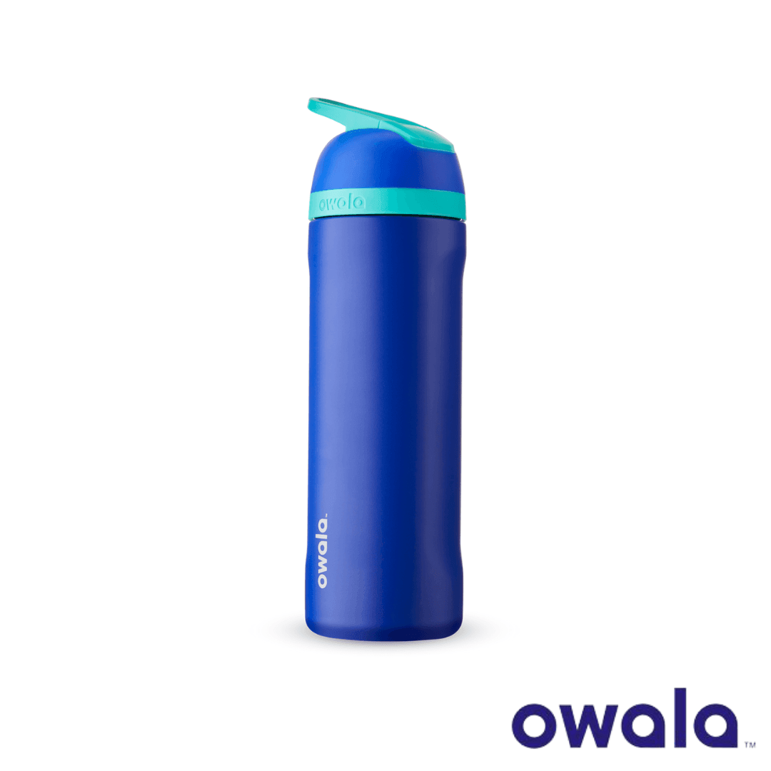 Owala Flip™ Insulated Stainless-Steel Water Bottle with Locking Push-Button Lid, 24-Ounce (710ml) - KLOSH