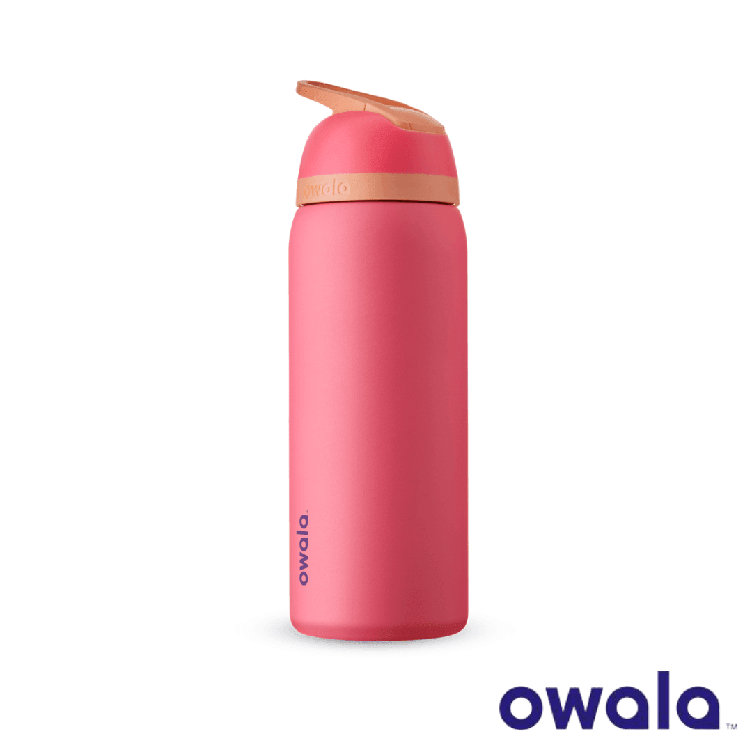 Owala Flip™ Insulated Stainless-Steel Water Bottle with Locking Push-Button Lid, 32-Ounce (946ml) - KLOSH