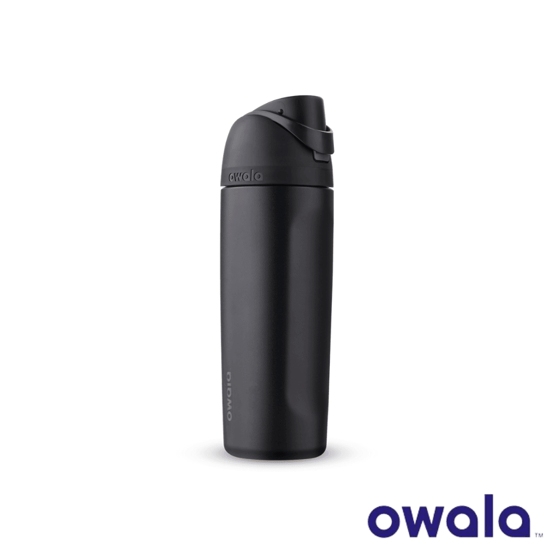 Owala FreeSip™ Insulated Stainless-Steel Water Bottle with Locking Push-Button Lid, 19-Ounce (562ml) - KLOSH