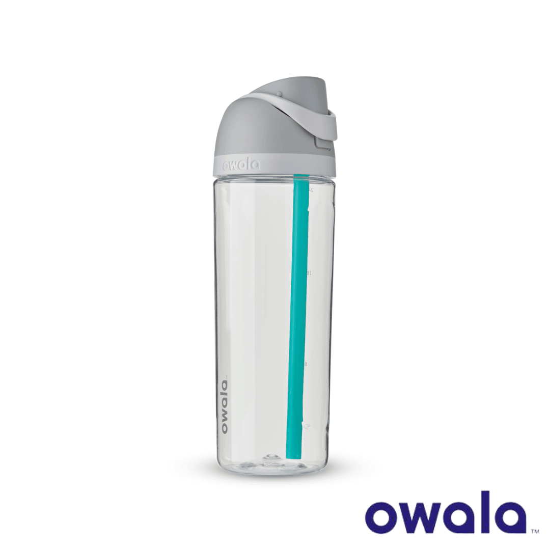Owala FreeSip™ Tritan Water Bottle with Locking Push-Button Lid, 25-Ounce (740ml) - KLOSH