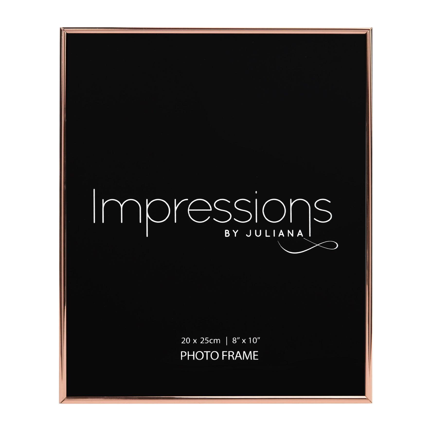 Photo Frame - Copper Plated Oblong Thin 8" x 10" - KLOSH