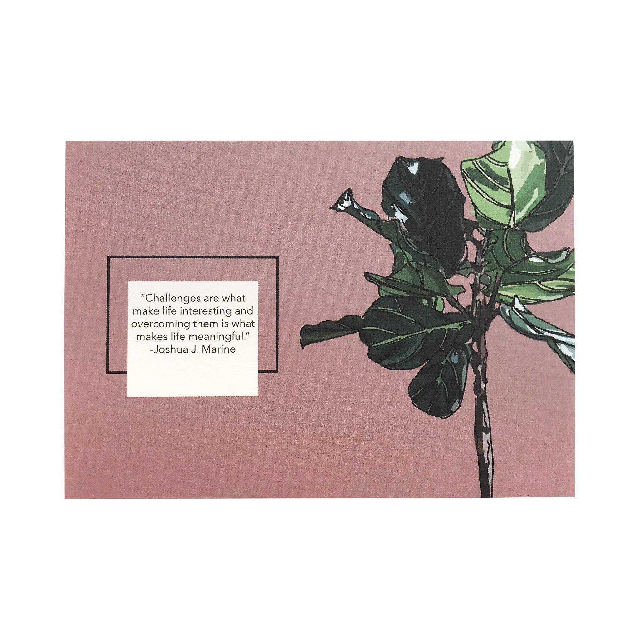 Postcard - Happiness Joshua J Marine - KLOSH