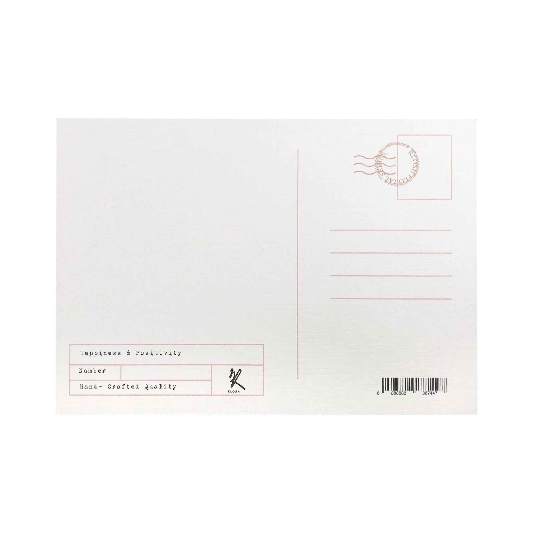 Postcard - Happiness Les Brown - KLOSH