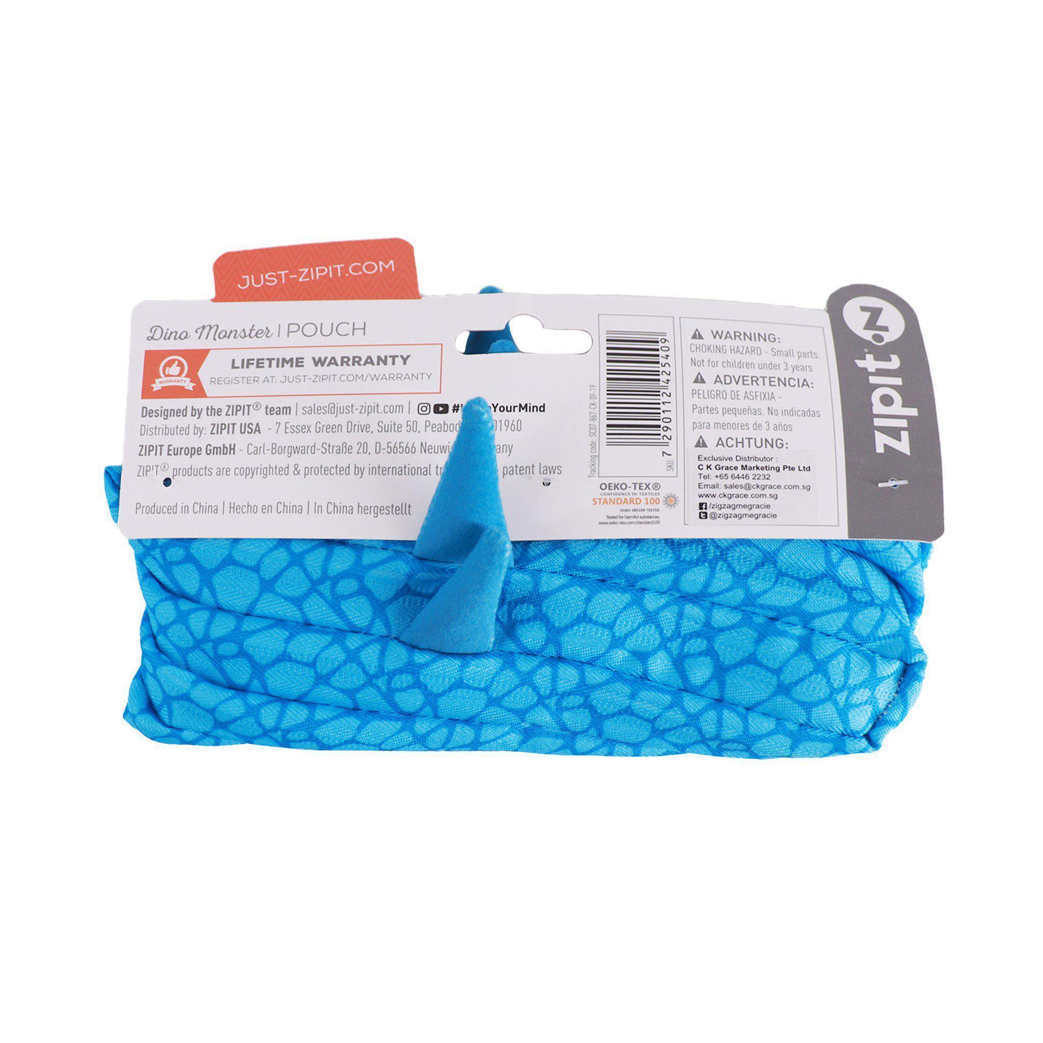 Pouches - Dino Monster Blue - KLOSH